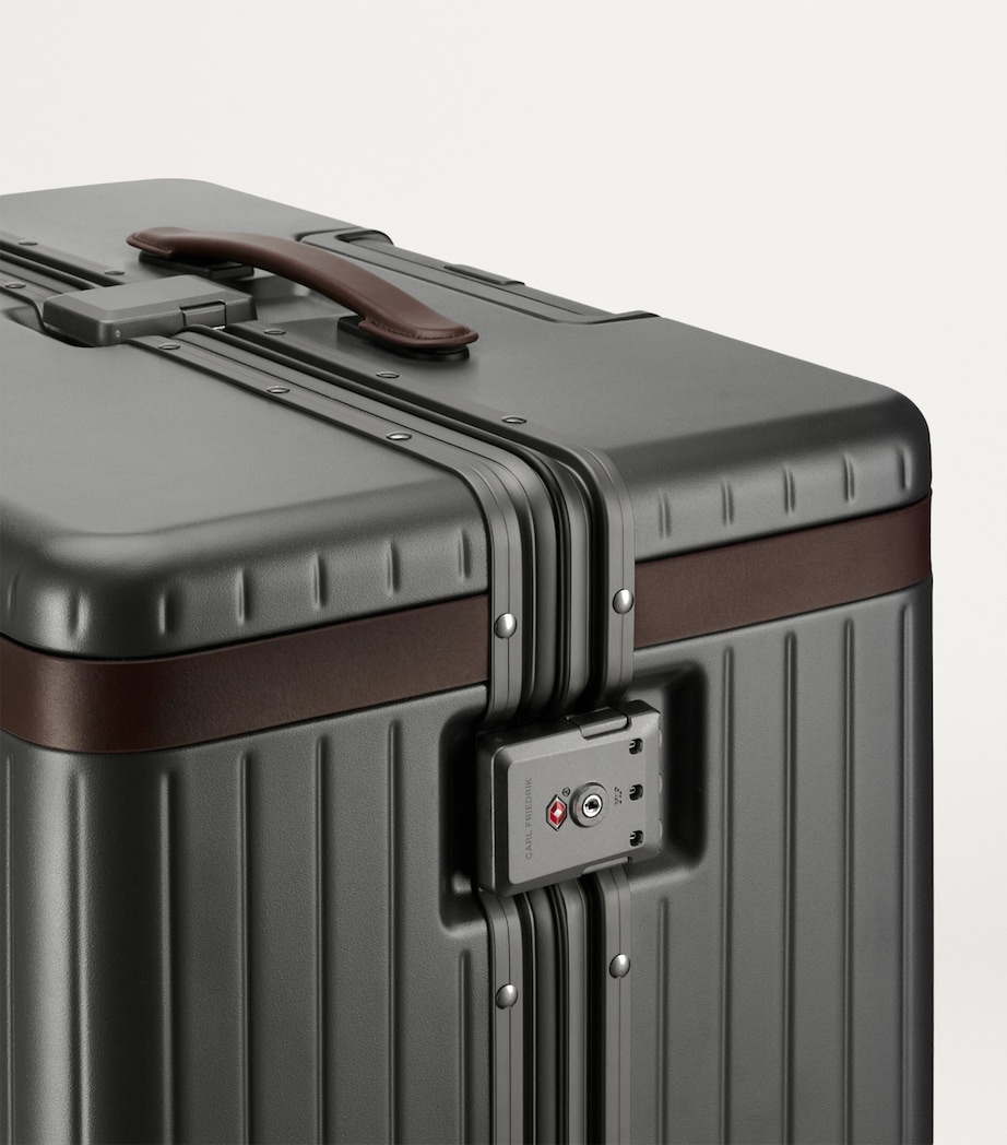 The Large Check-In Suitcase (78.5cm) GREY/ CHOCOLATE Image 5
