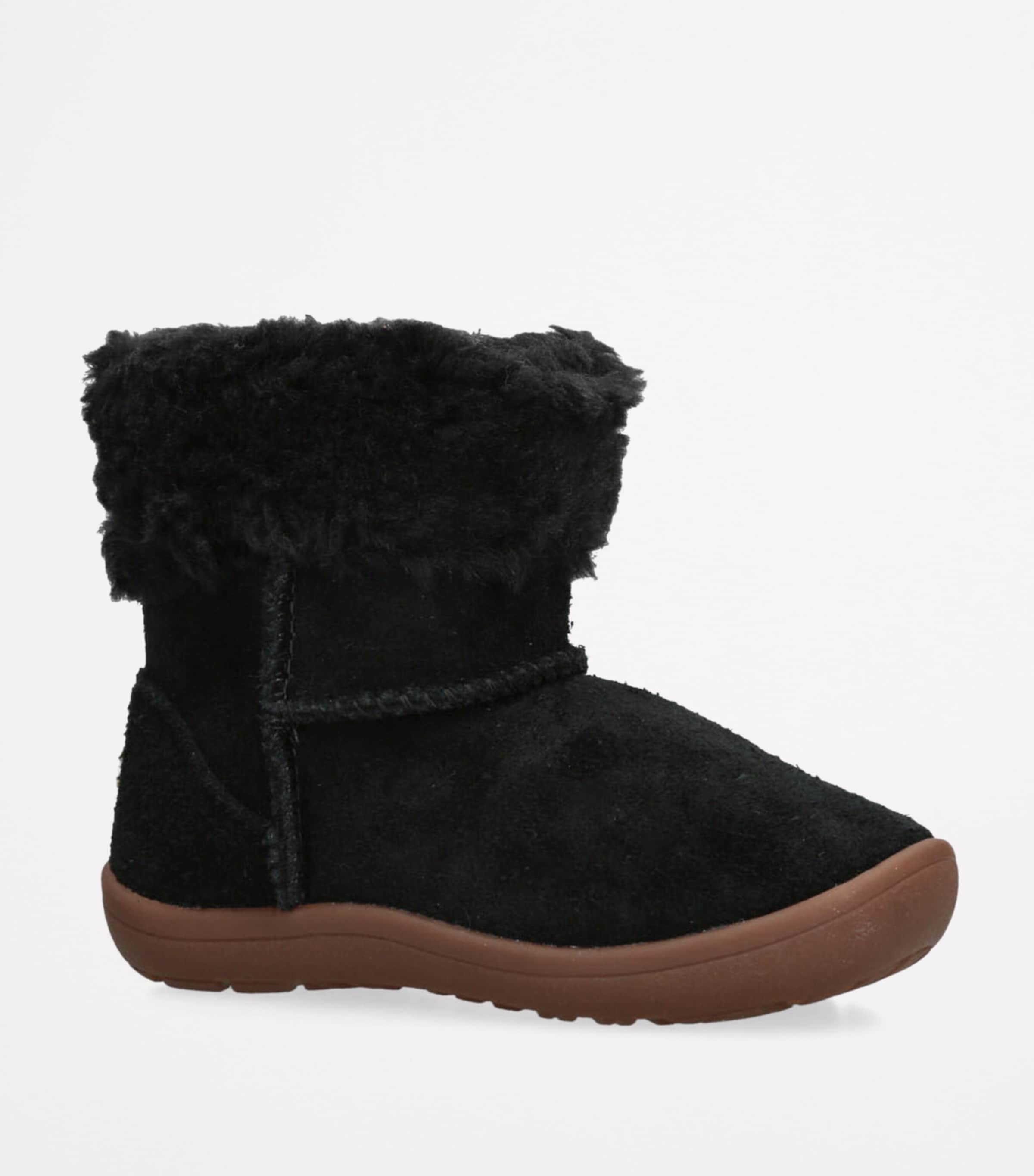 Suede Sammee Boots BLACK Image 3