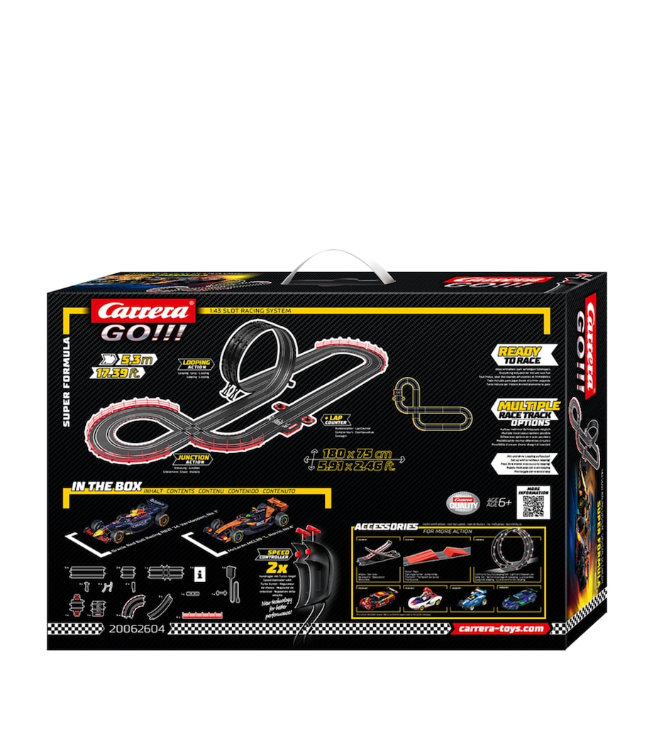Carrera Super Formula GO!!! 2025 F1 Slot Racing Set Image 2