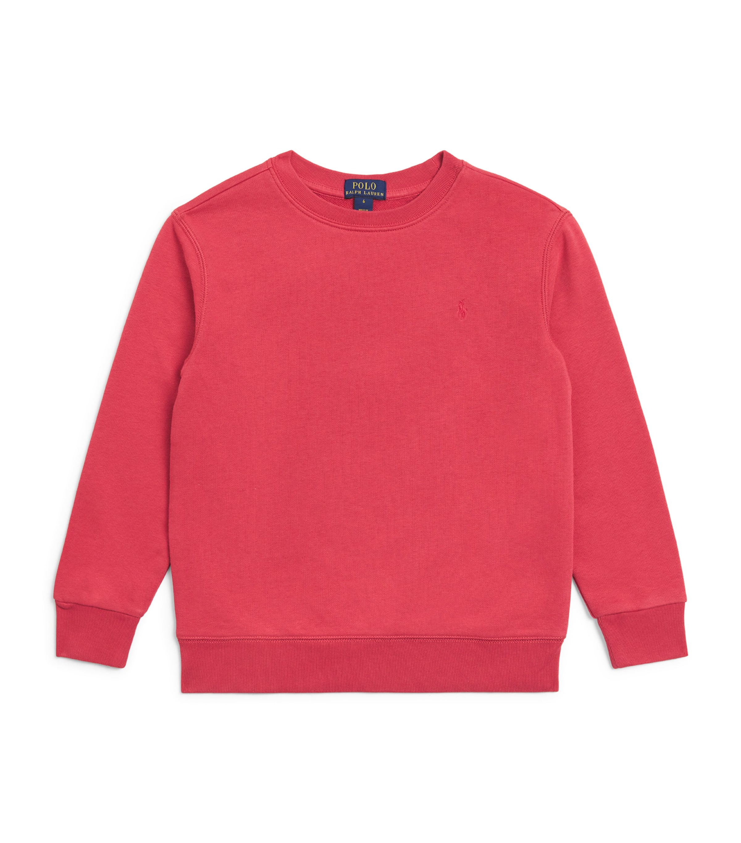 Ralph Lauren Cotton-blend Logo Sweatshirt In Red