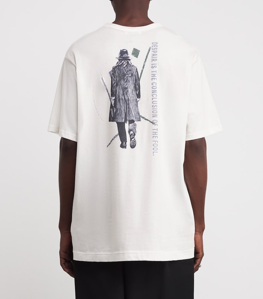 Cotton Basic T-Shirt OFF WHITE Image 4