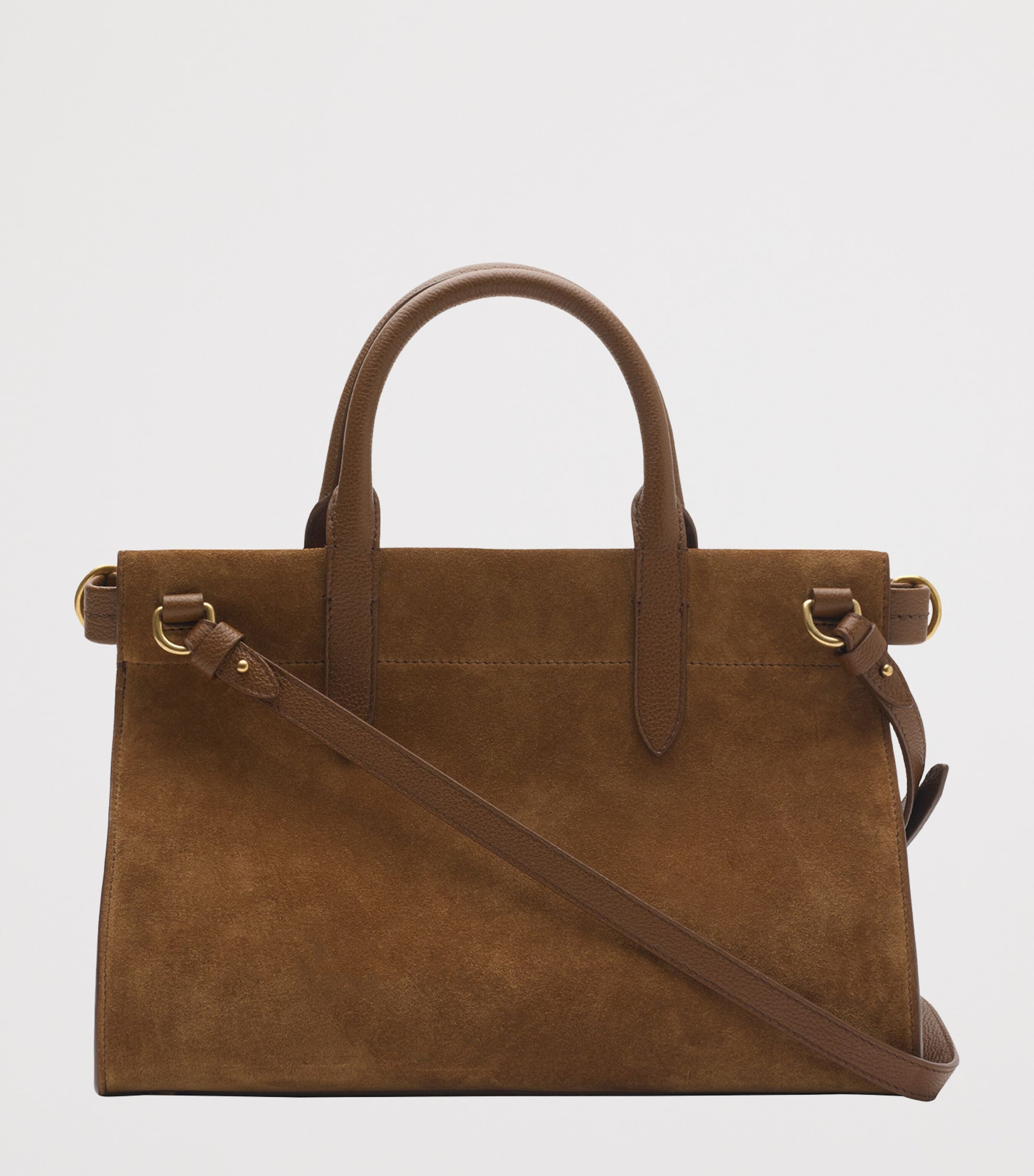 Small Suede Cotswolds Tote Bag HAZEL Image 3