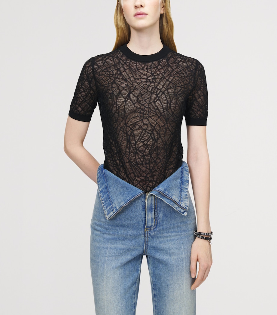 Cotton-Silk Lace Spider Top 1000 Image 5