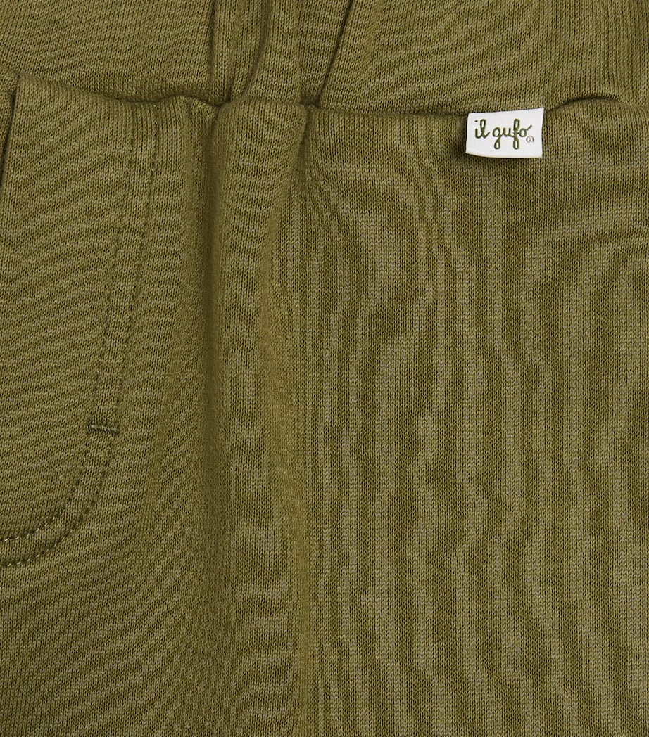 Cotton Cargo Sweatpants (2-14 Years) 591OLIVE GREEN Image 3