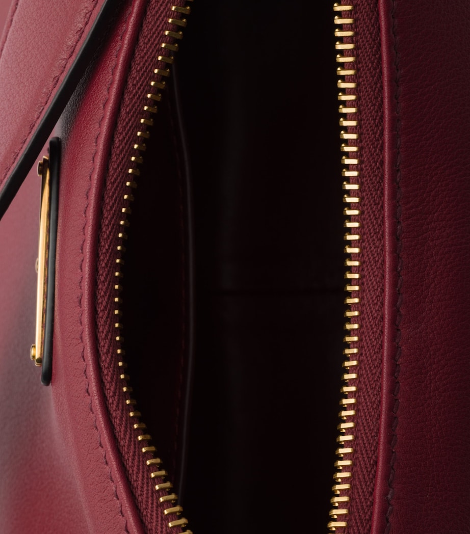 Medium Leather Aimée Shoulder Bag F04XV Image 4