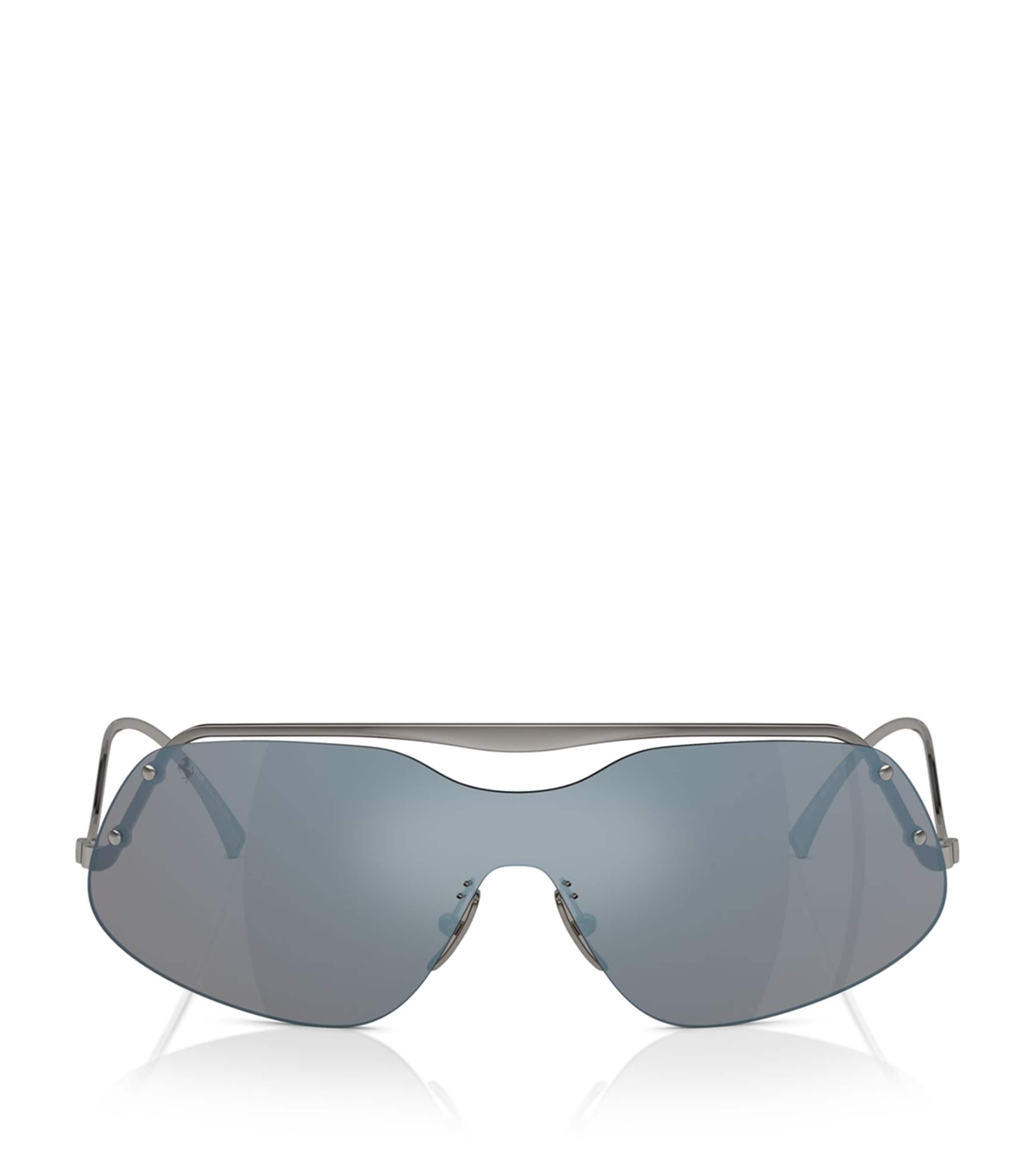 Ferrari Metal Fh1007 Sunglasses In Gray