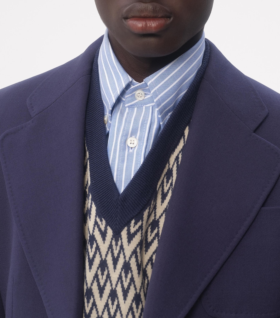 Virgin Wool Blazer D51 Image 5