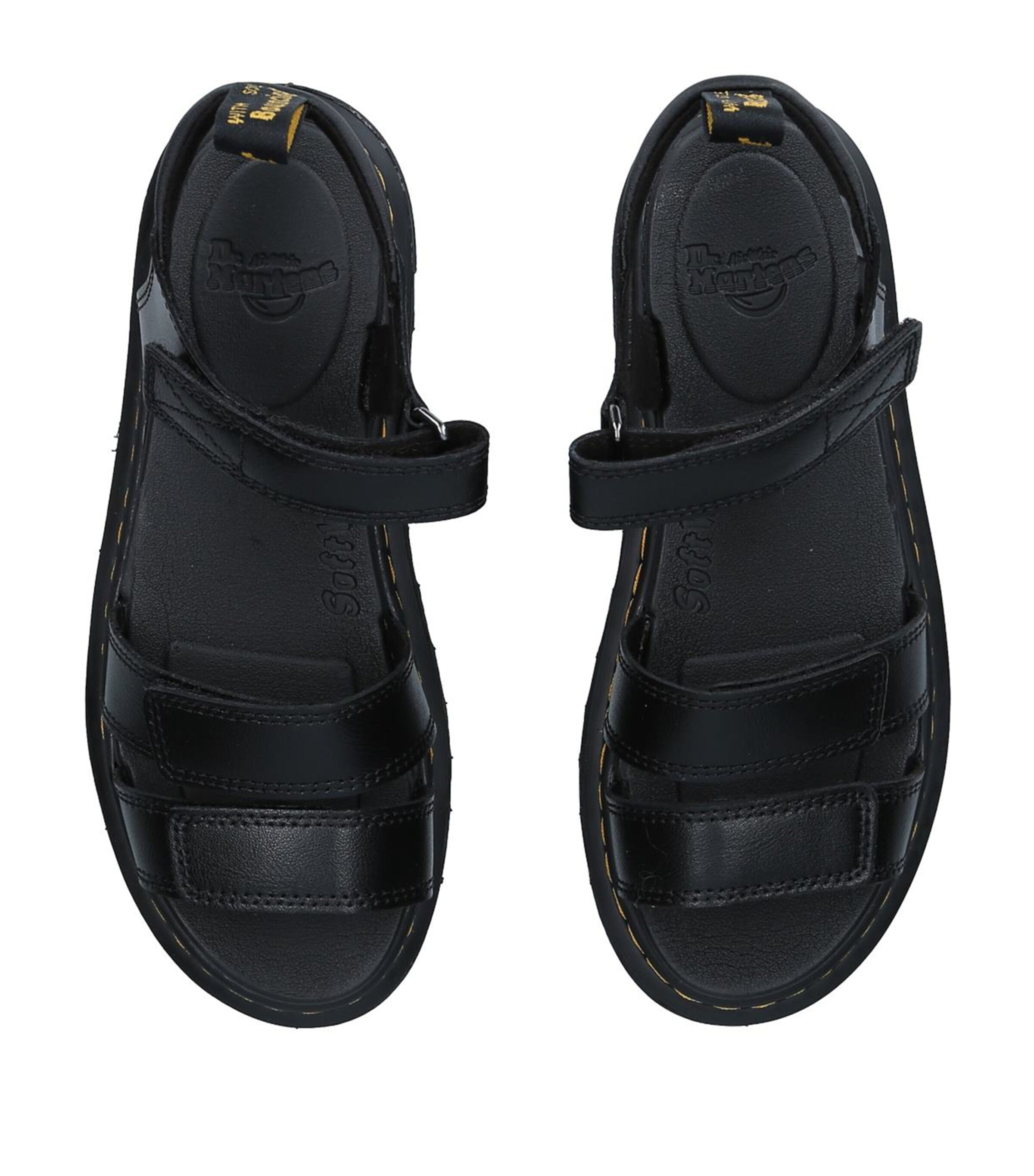 Dr. Martens Leather Klaire Junior Sandals Black Image 4