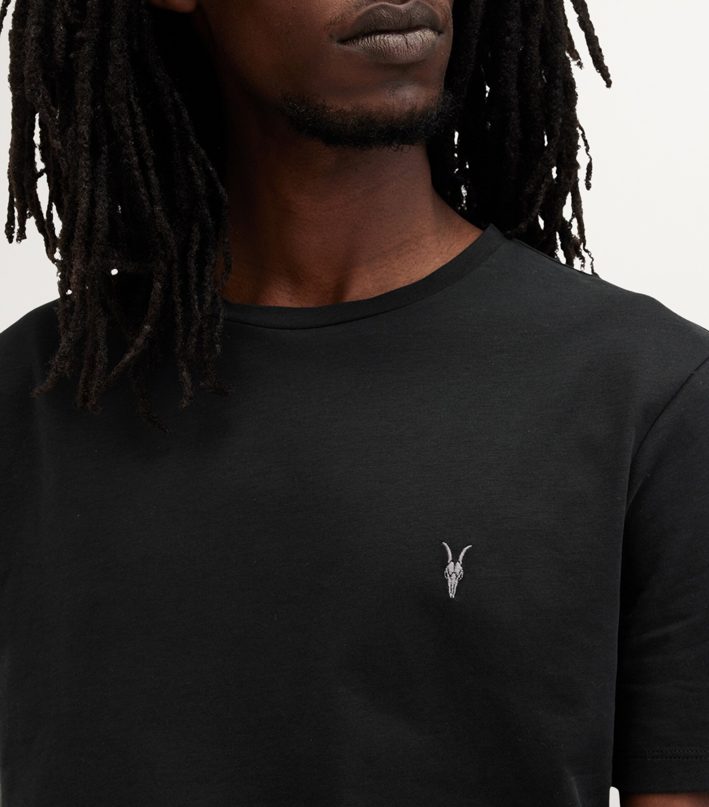 Cotton Brace T-Shirt (Pack of 3) BLACK Image 5