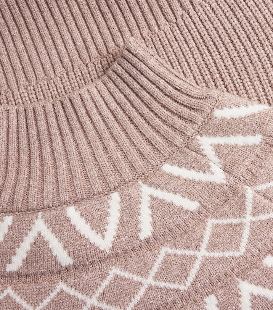 Fair Isle Marcie Sweater LIGHT TAUPE MARL Image 5