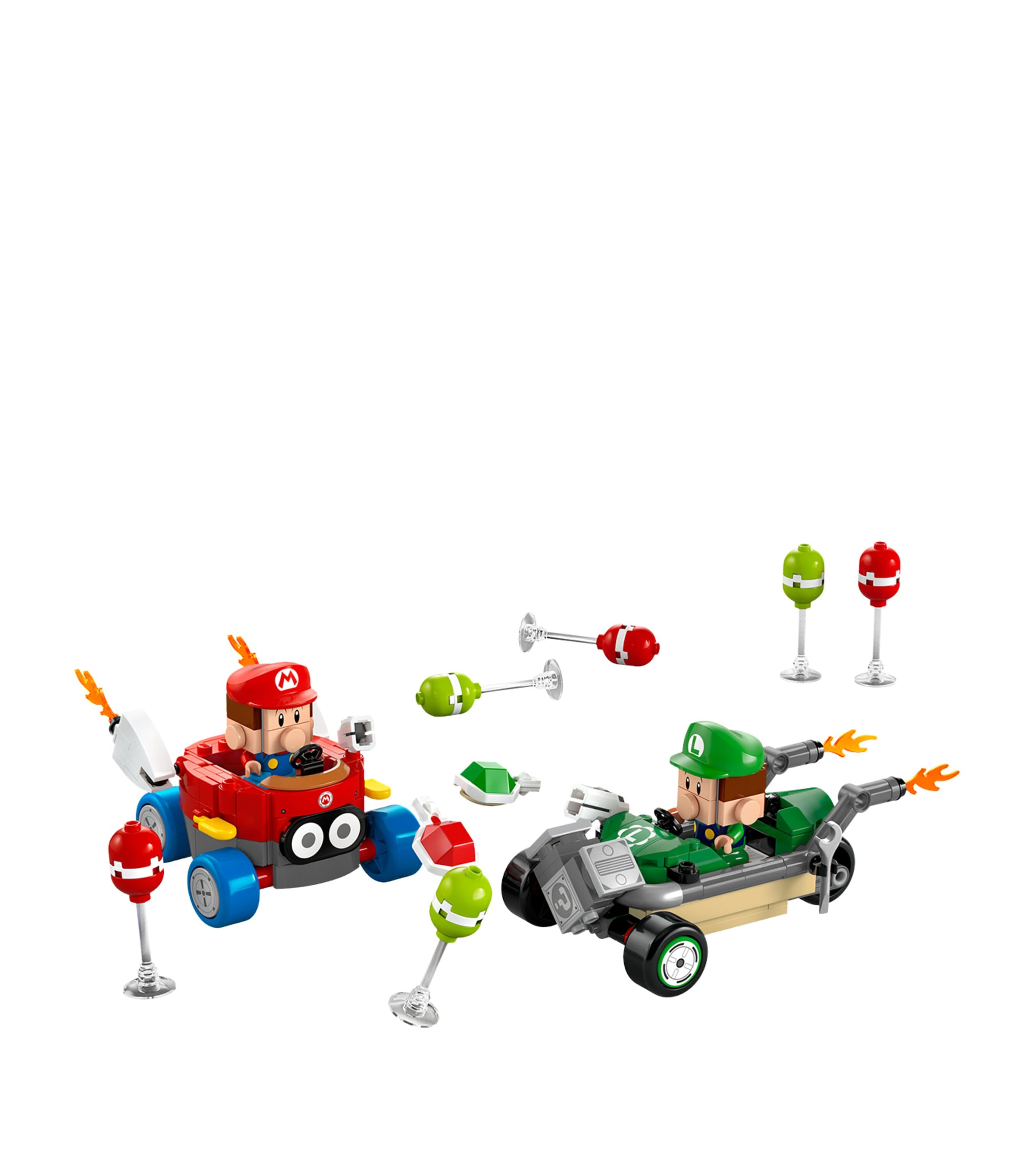 Lego Mario Kart Baby Mario vs. Baby Luigi Set 72034 Image 1