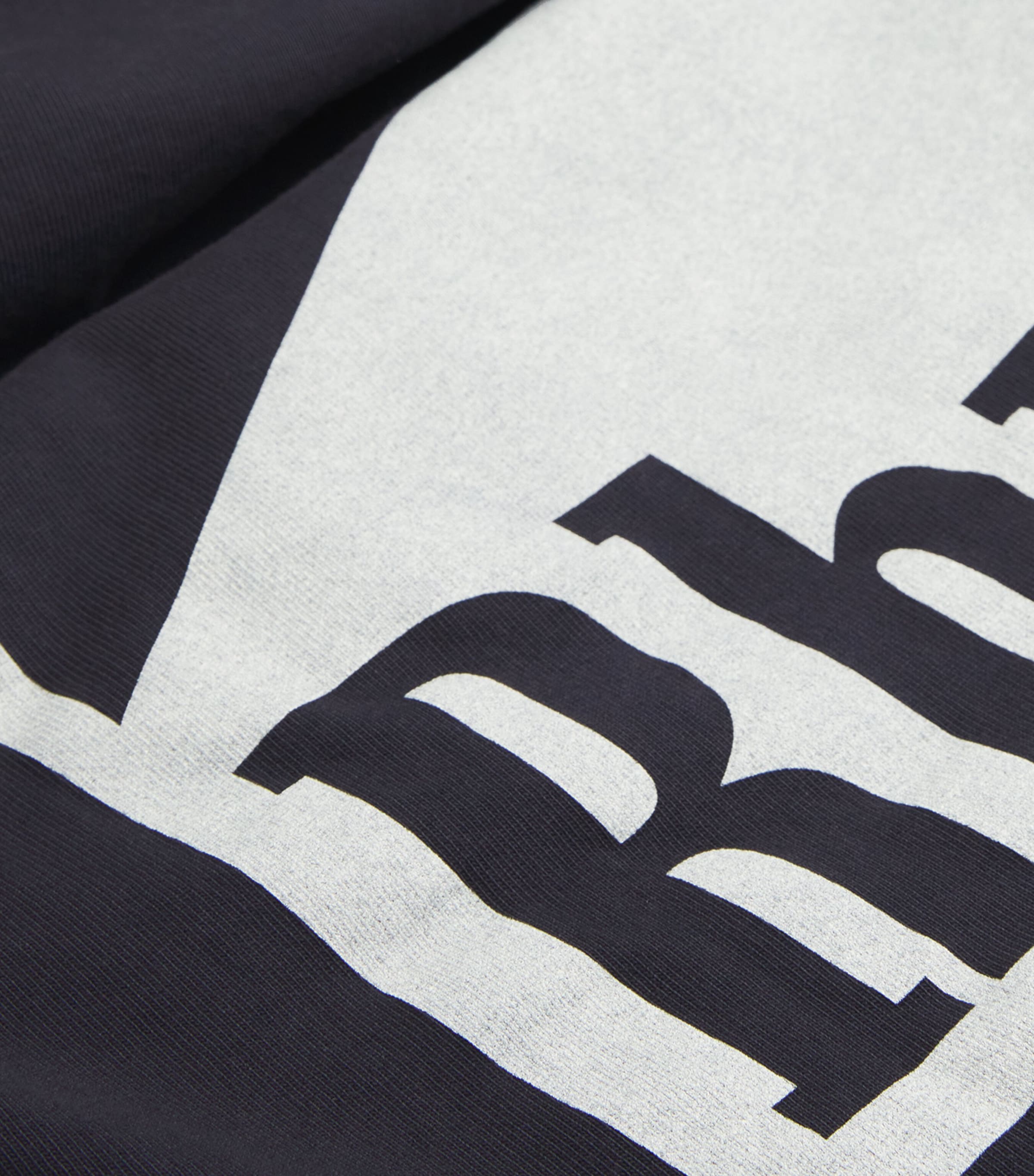 Cotton Chevron Logo T-Shirt VTG BLACK 2306 Image 5