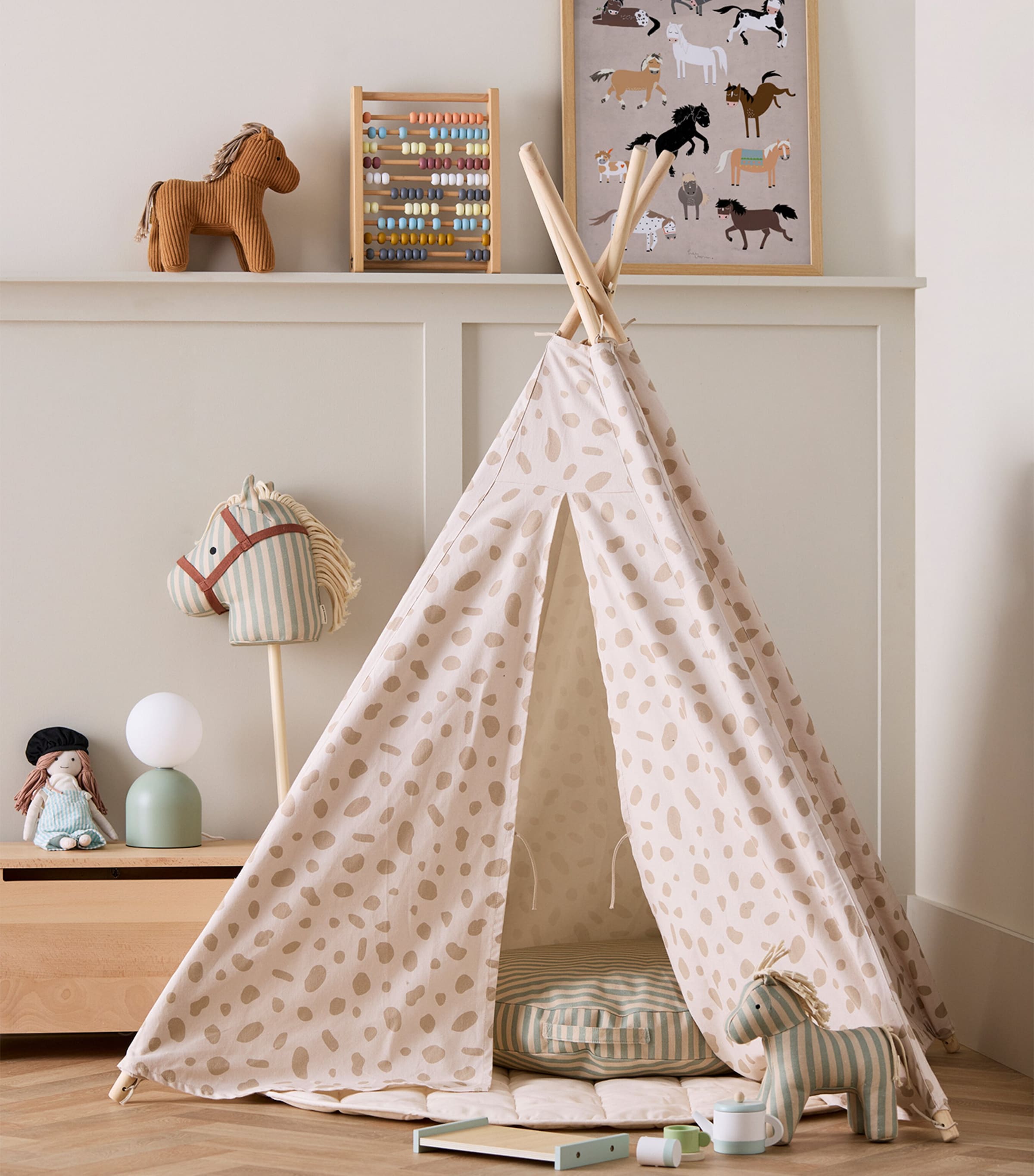 Kids Concept Printed Tipi Tent Image 3