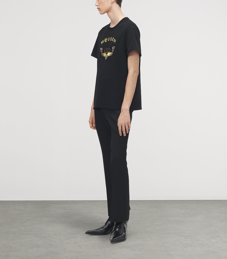 Cotton Embroidered Logo T-Shirt 0510 Image 3