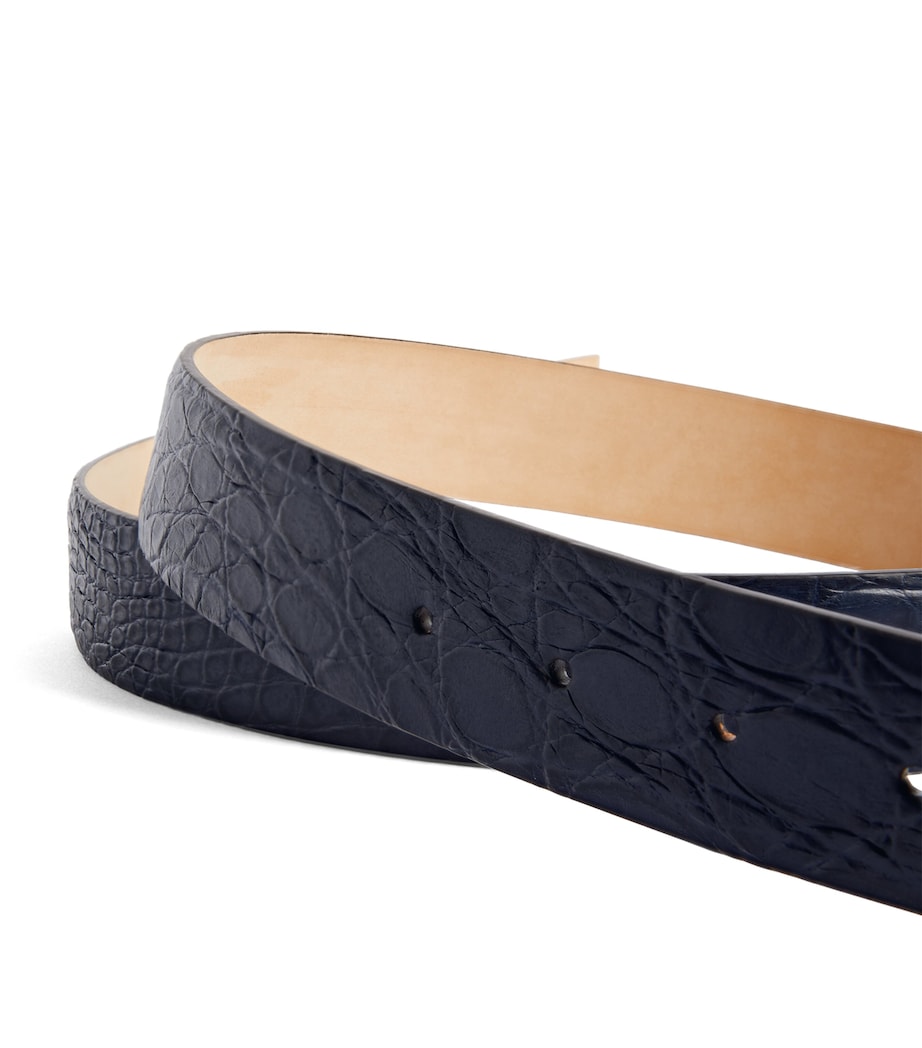 Crocodile Leather Belt 80132 Image 2