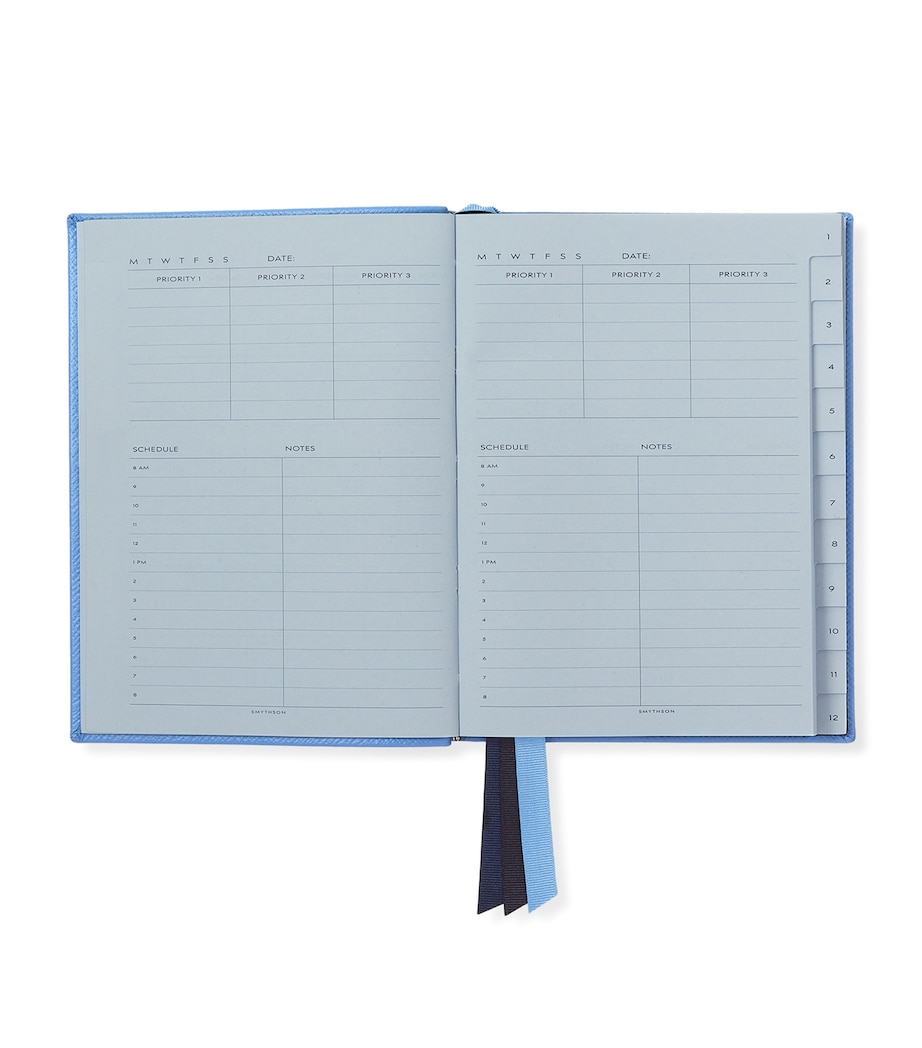 Leather Soho Planner NILE BLUE SS21 Image 3