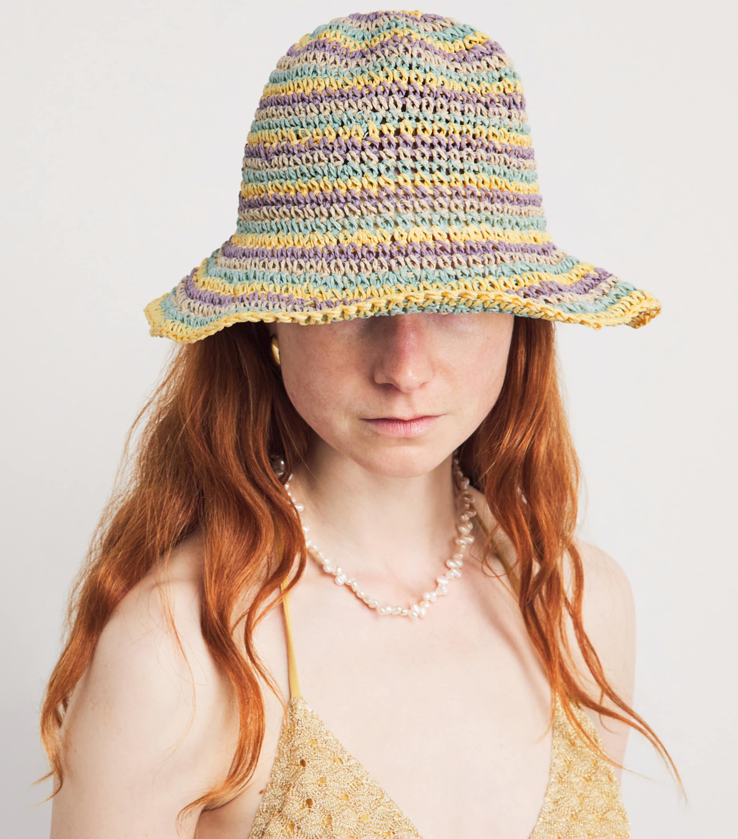 MISSONI  Ombre-Effect Bucket Hat $311 100% Cotton Missoni - Knit bucket hat Missoni main image 3
