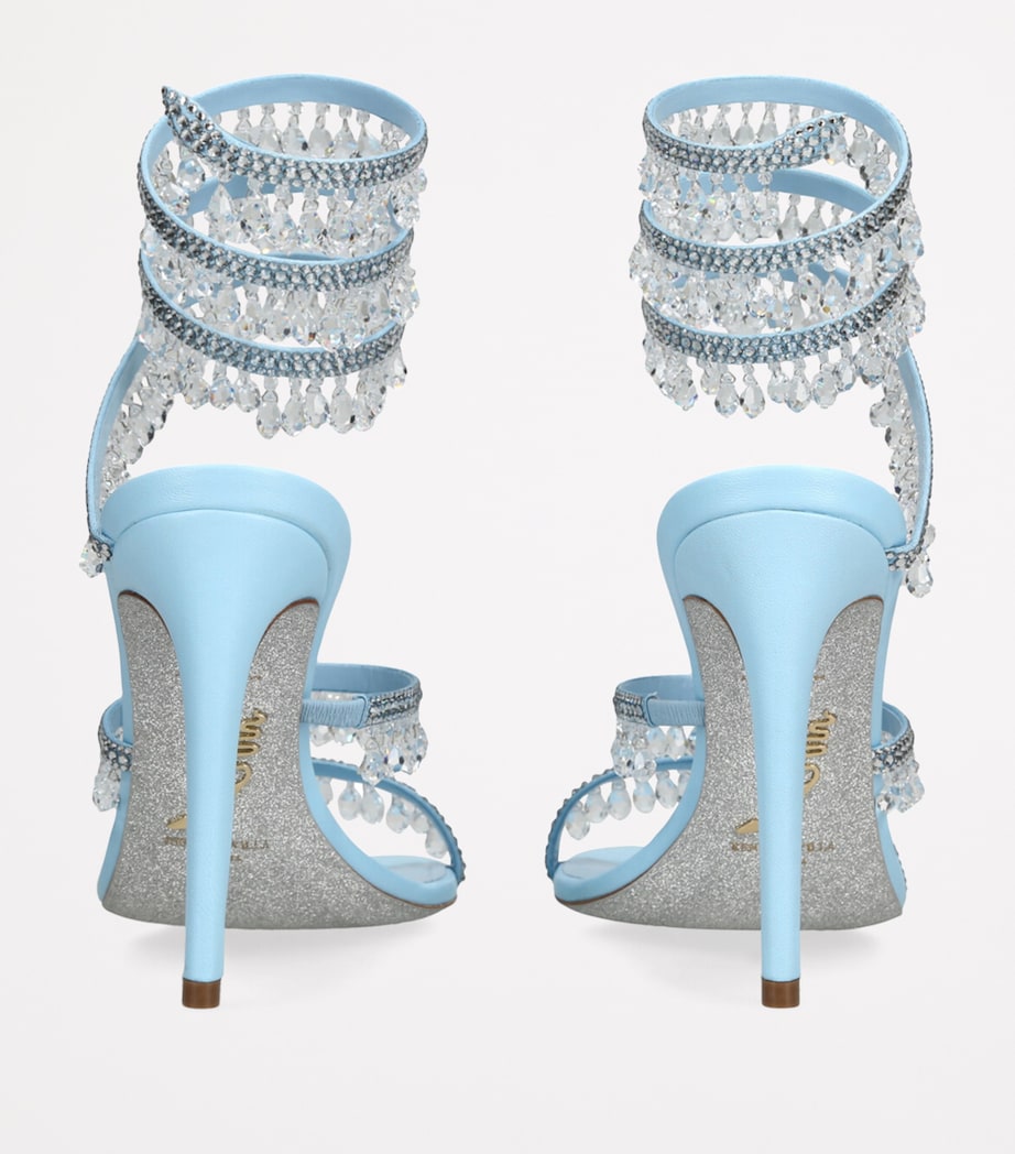 Chandelier Heeled Sandals 105 PALE BLUE Image 2