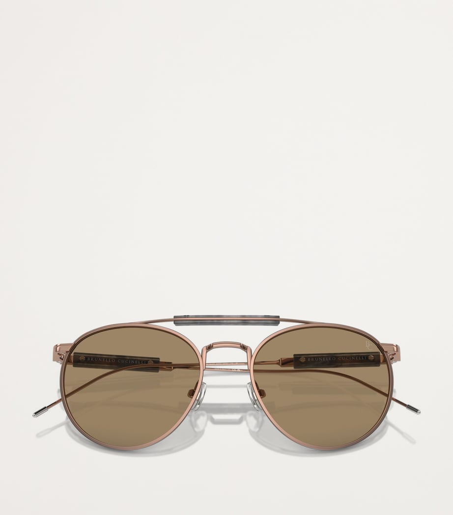 Brunello Cucinelli Titanium BC2004ST Sunglasses Image 4