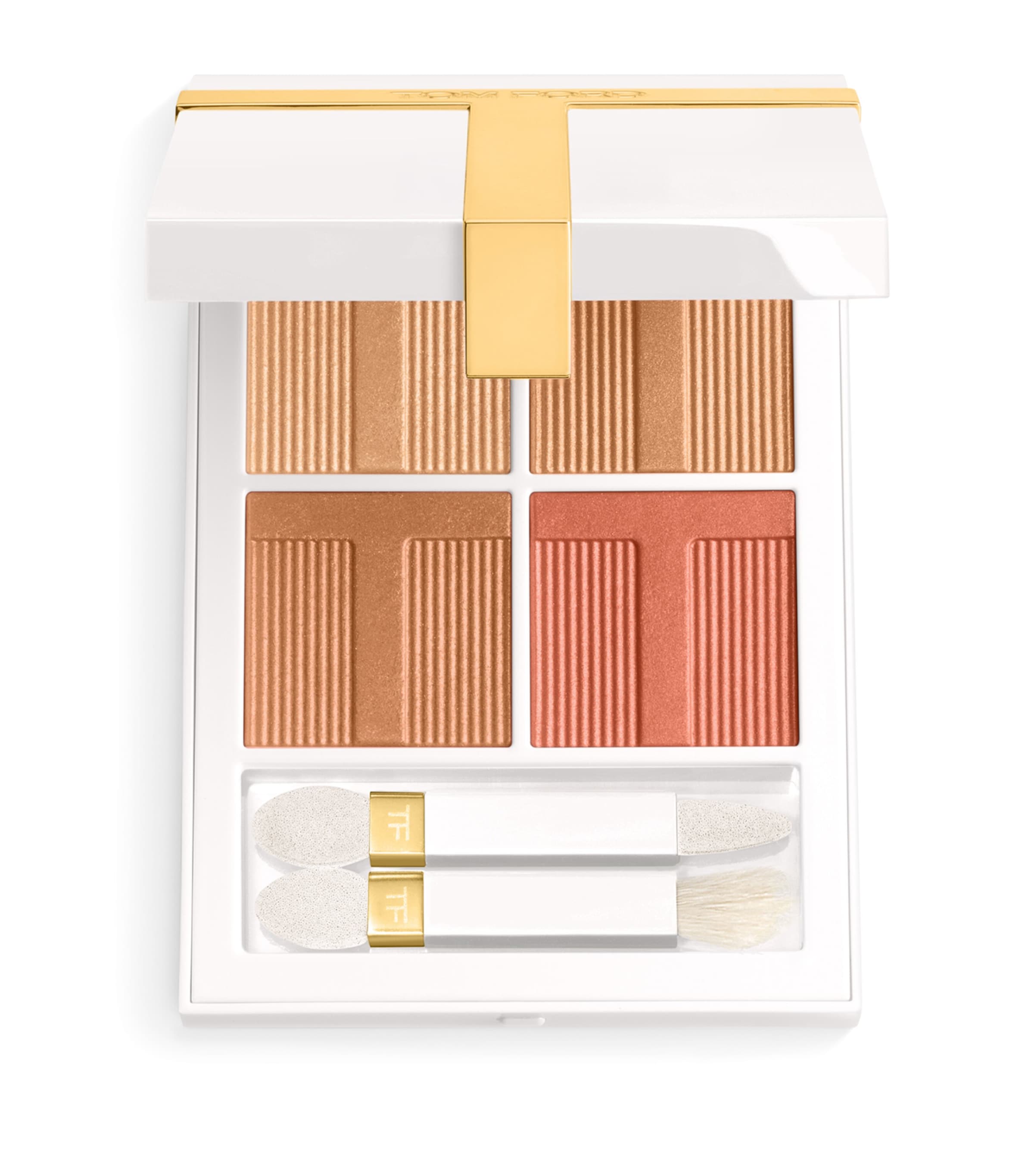 TOM FORD Soleil Eye Colour Quad Lumière Peach Dawn Image 1