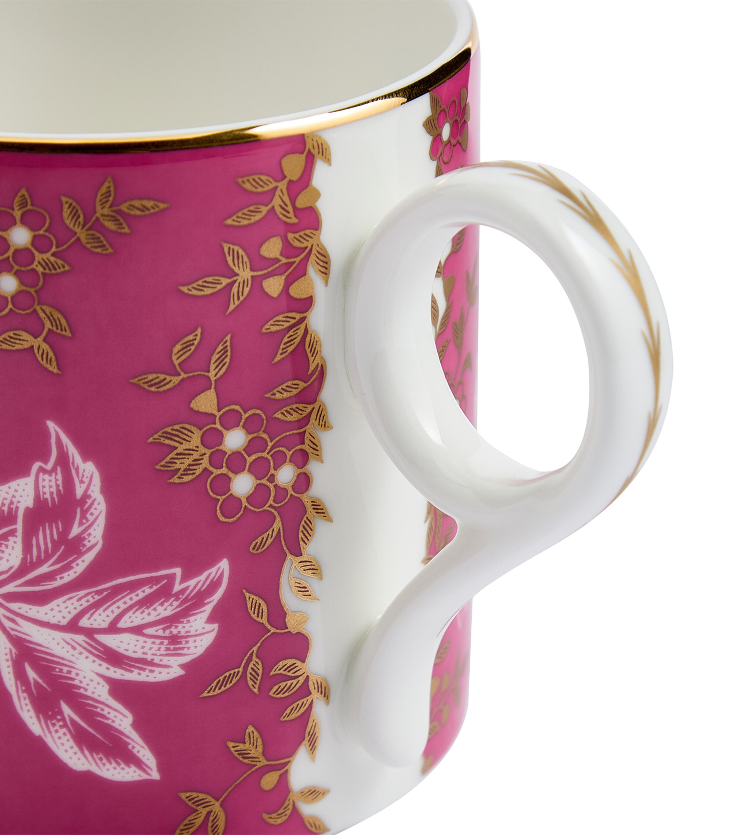 Wedgwood Wonderlust Pink Tonquin Mug (300ml) Pink Image 4