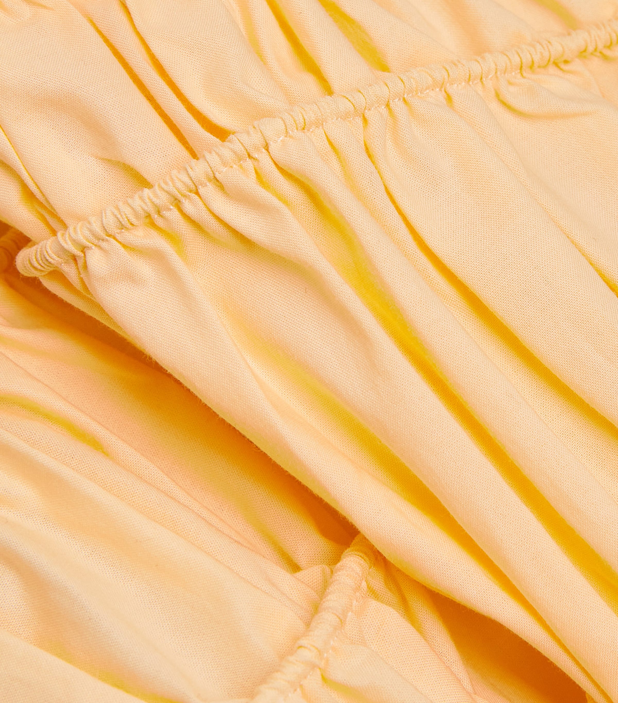 Cotton Saja Maxi Dress BANANA Image 5