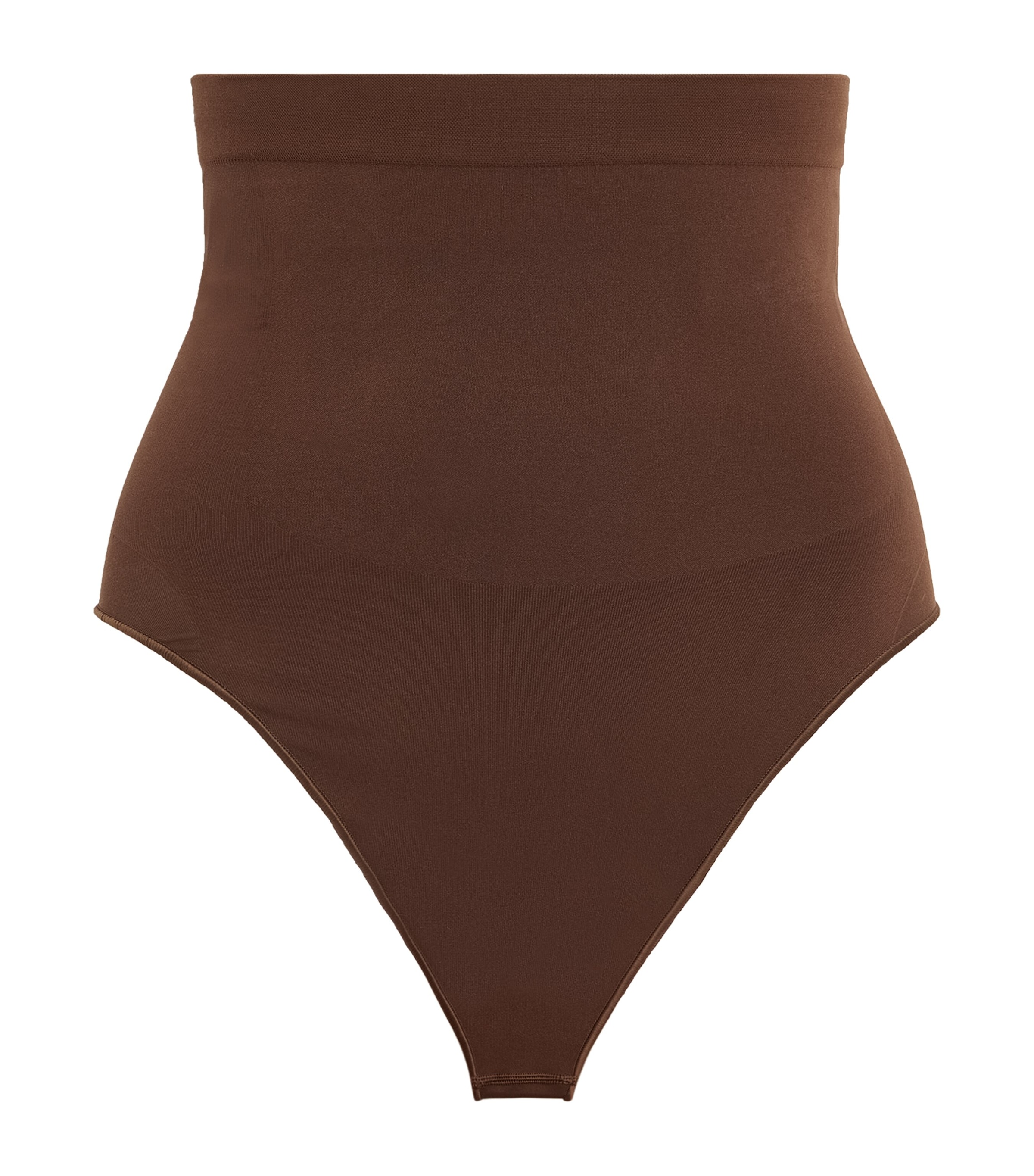 Skims Seamless Sculpt High-Waist Thong Cocoa