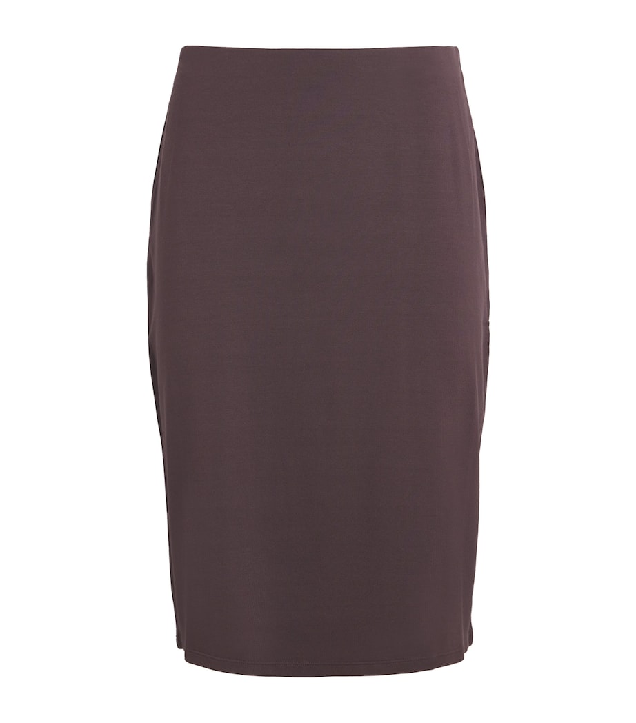 Soft Lounge Midi Skirt RAISIN Image 1