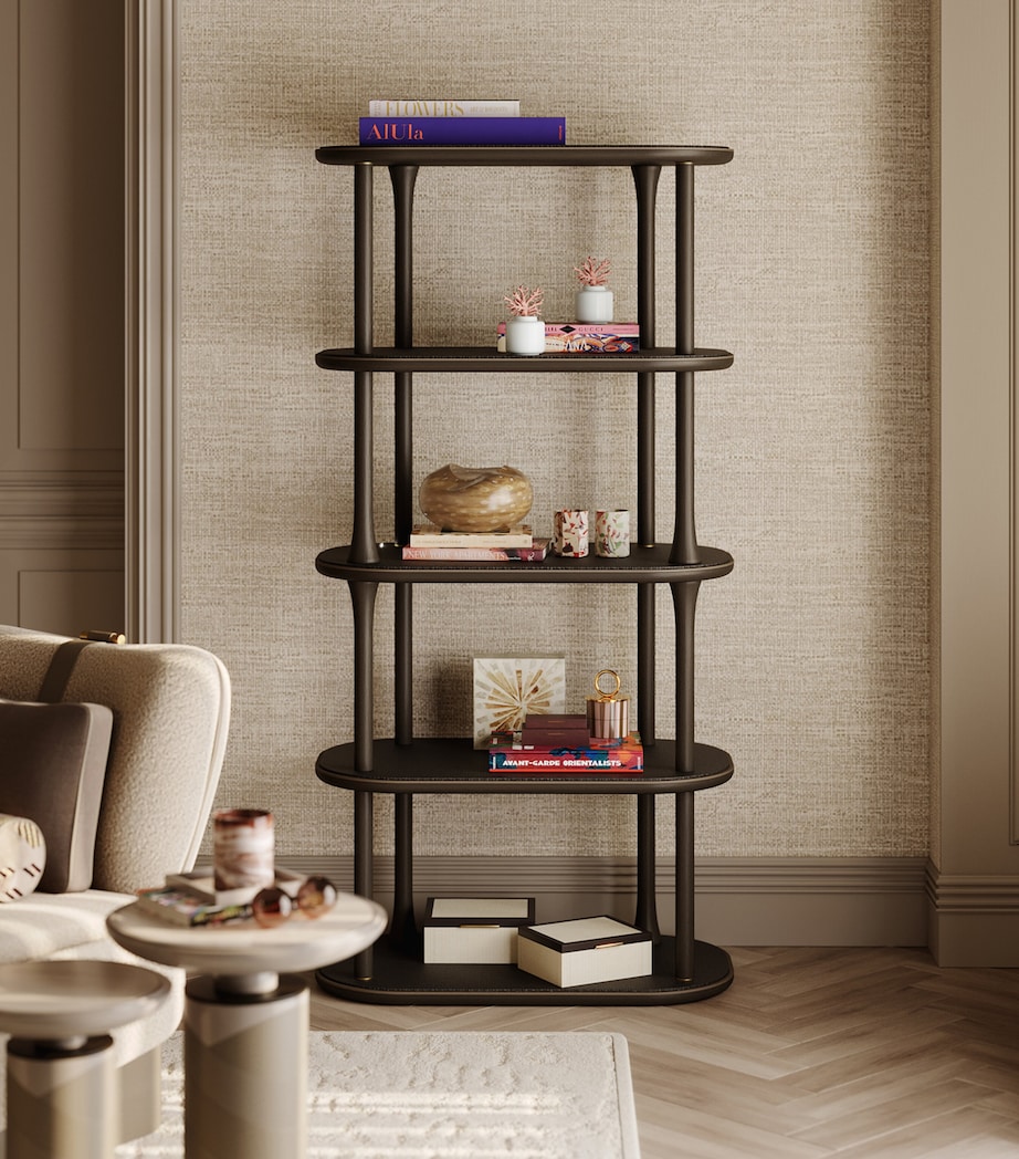 Frato Wood Matera Bookcase Black Image 2
