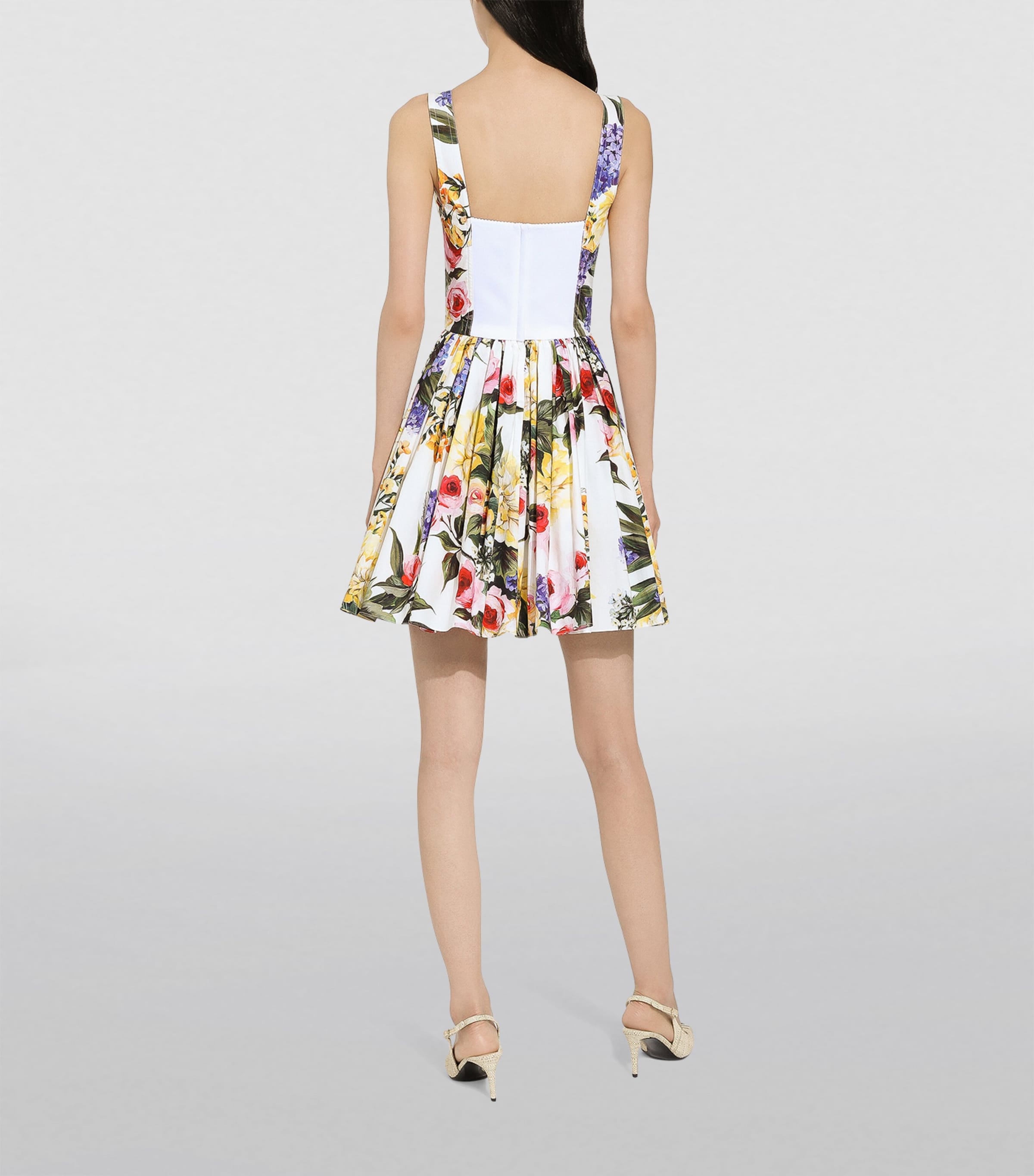 Floral Mini Dress HA4YB-GIARDINO FDO B Image 5