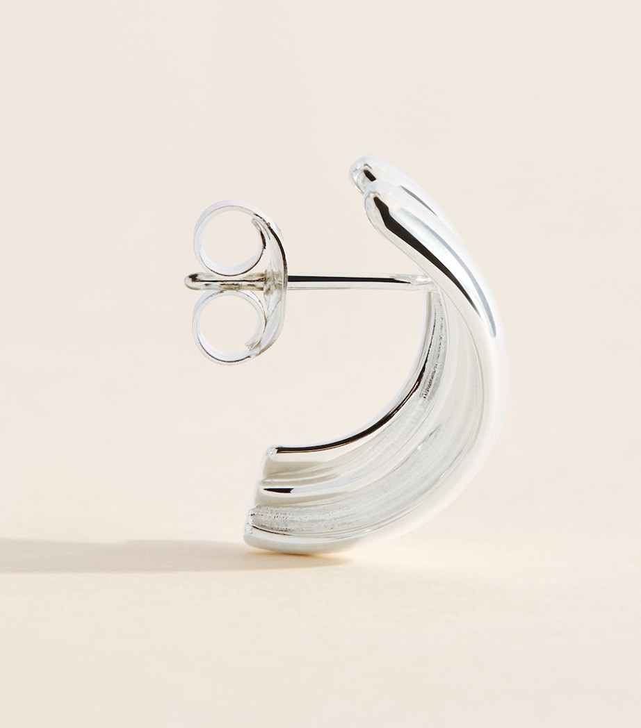 LIÉ STUDIO Sterling Silver The Magda Earrings Silver Image 3