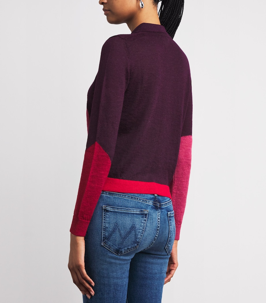 Alpaca The Racquet Cardigan POP ART POR Image 4