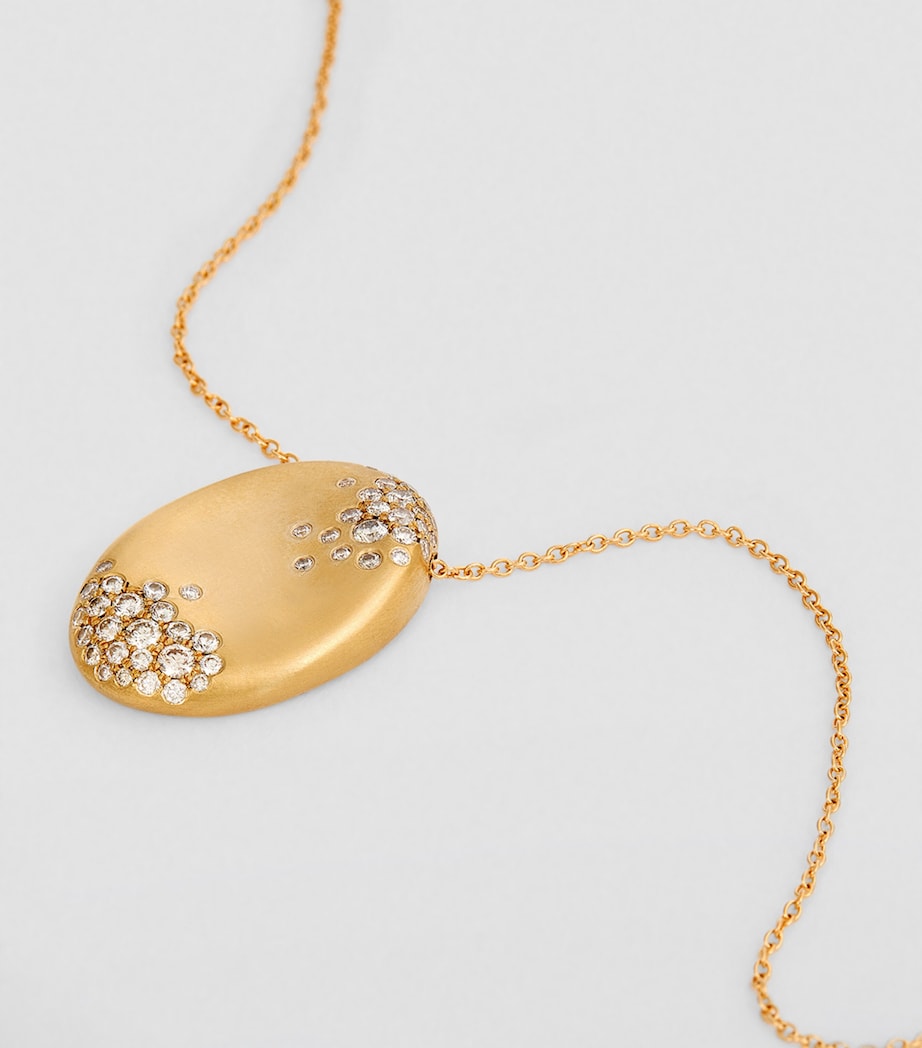 Yellow Gold and Champagne Diamond My Muse Storm Necklace YELLOW GOLD Image 5