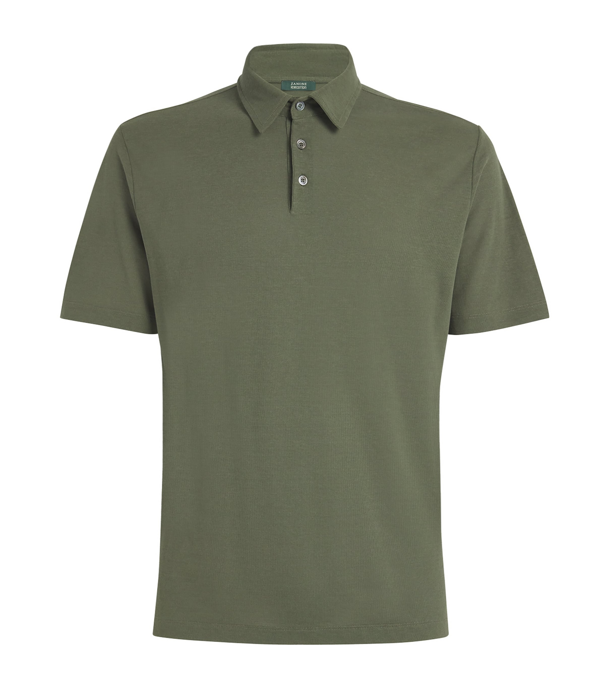 Slowear Icecotton Slim-fit Polo Shirt In Green