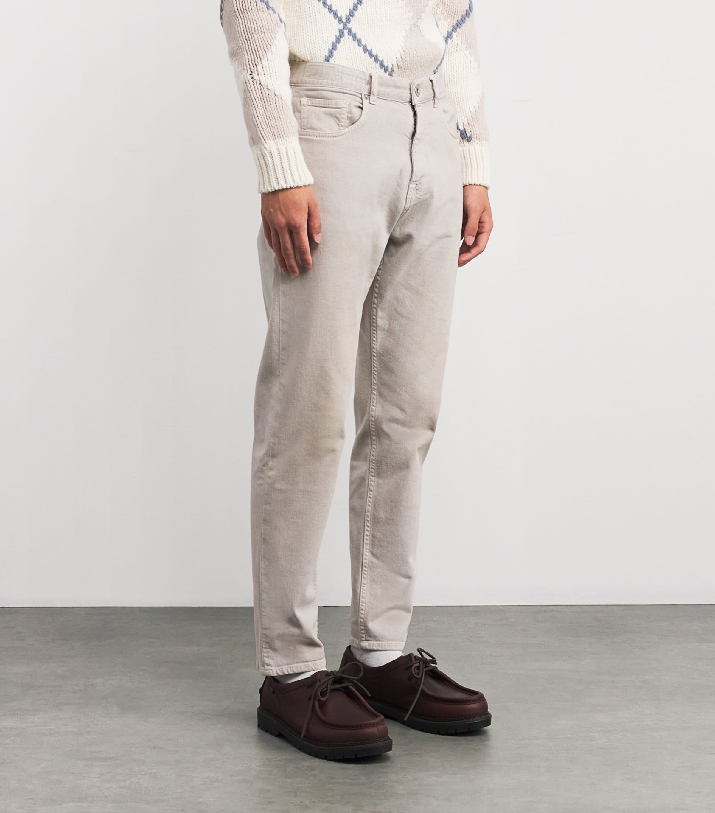 Straight-Leg Jeans GRIGIO Image 3