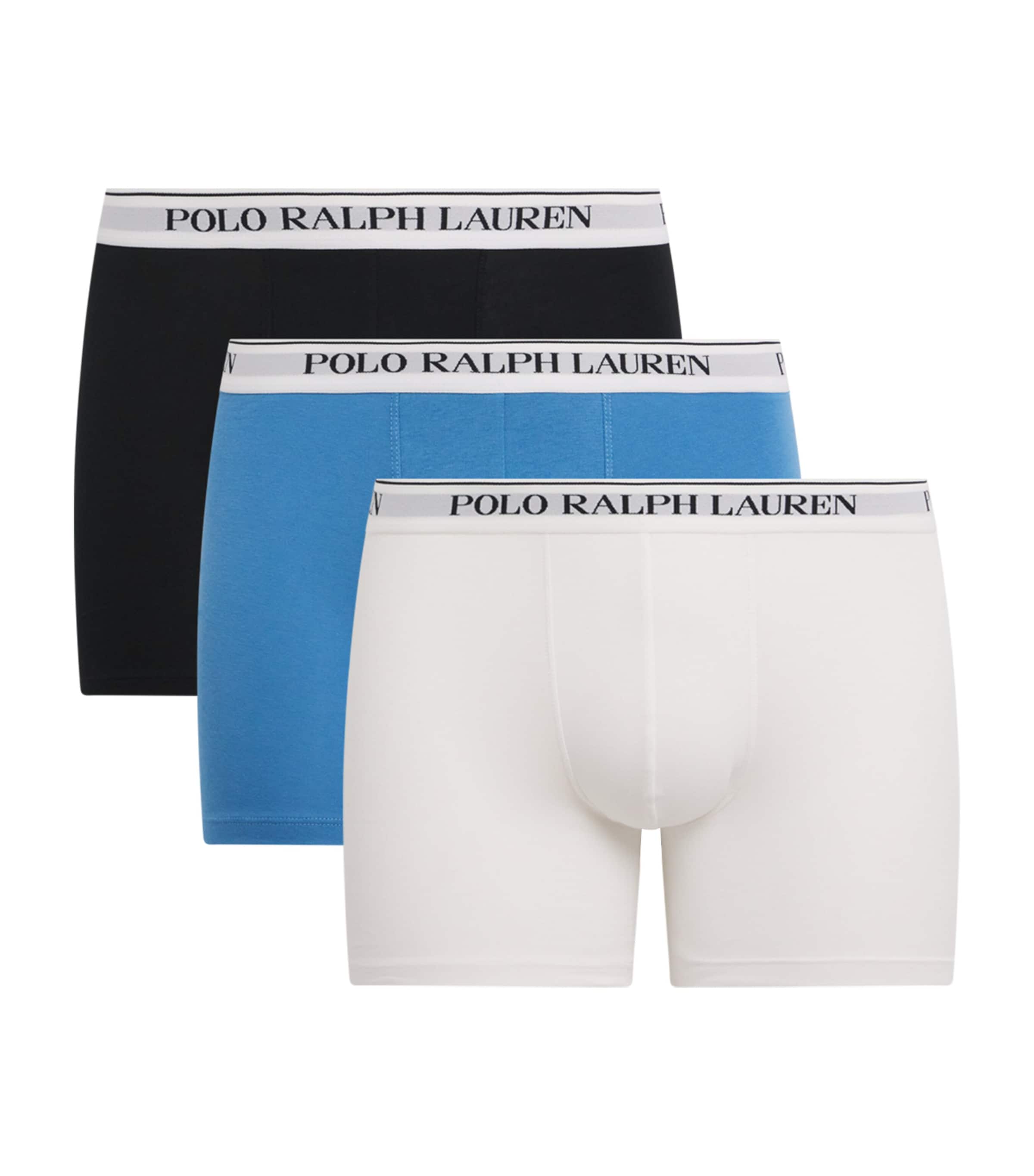Polo Ralph Lauren Stretch-cotton Boxer Briefs In Multi
