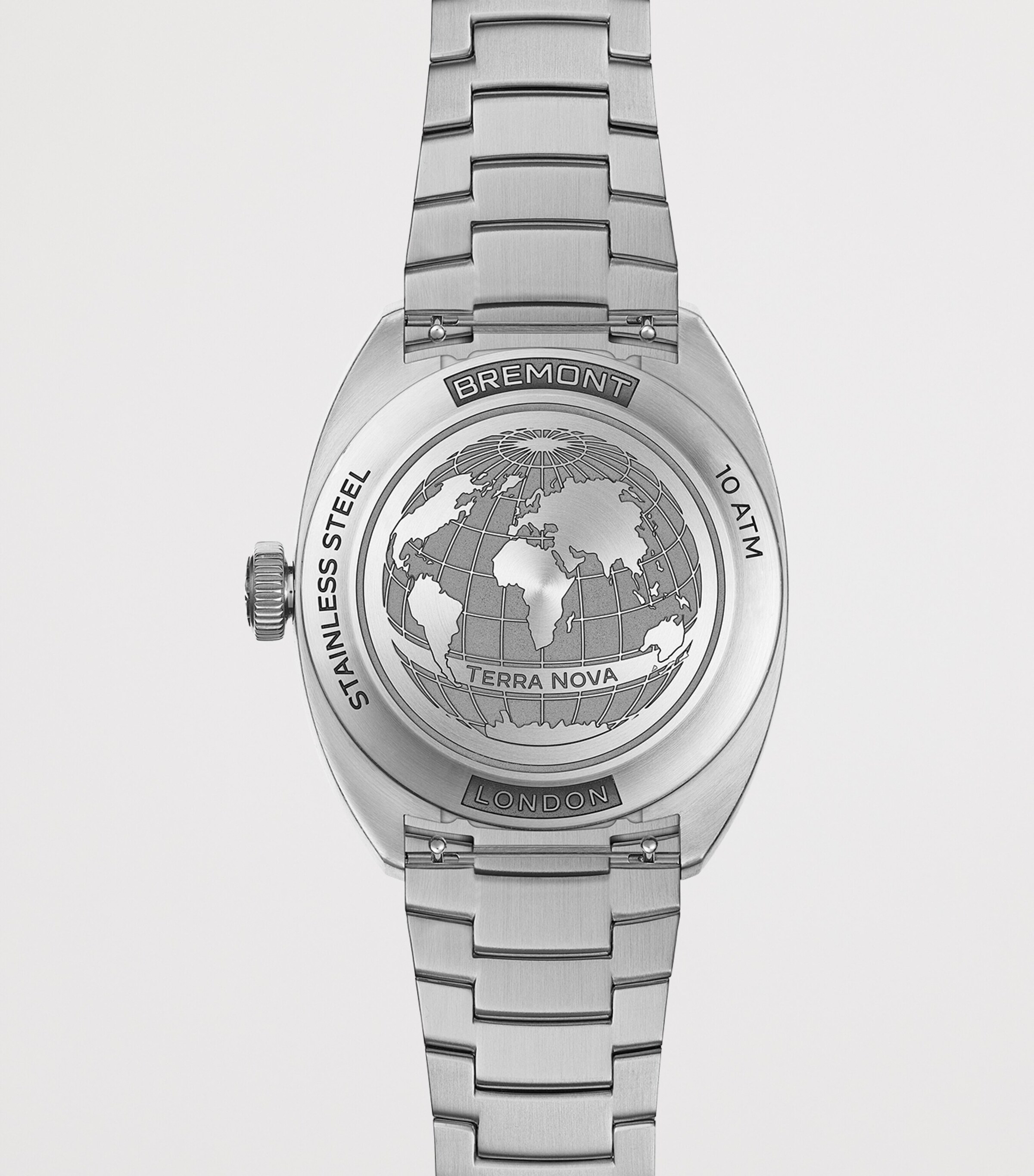 Stainless Steel Terra Nova Watch 40mm GREY Image 2