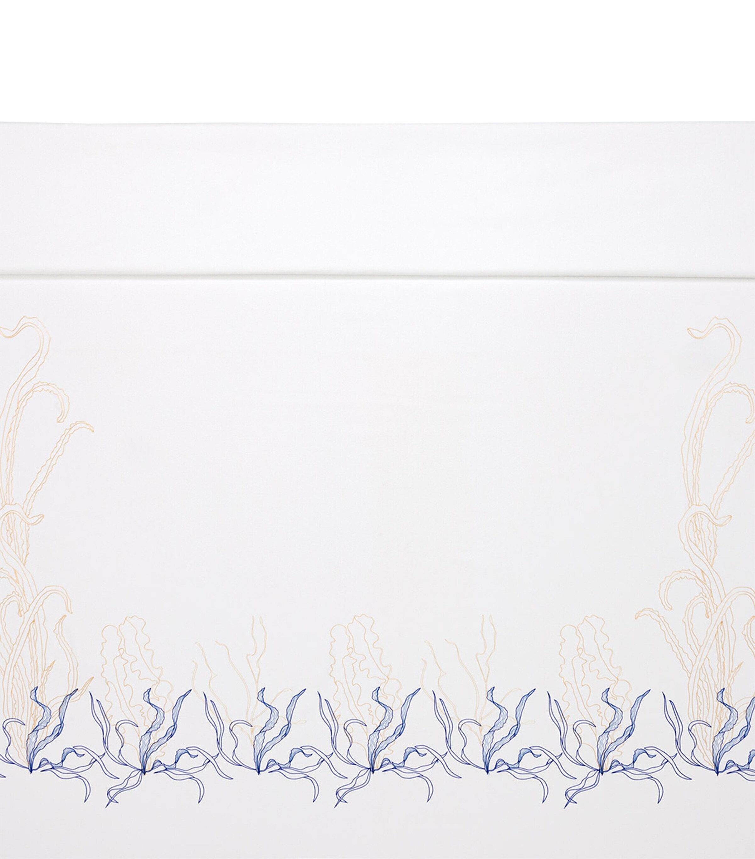 Nautilus Super King Duvet Cover (220cm x 260cm) BLC/BLU Image 3