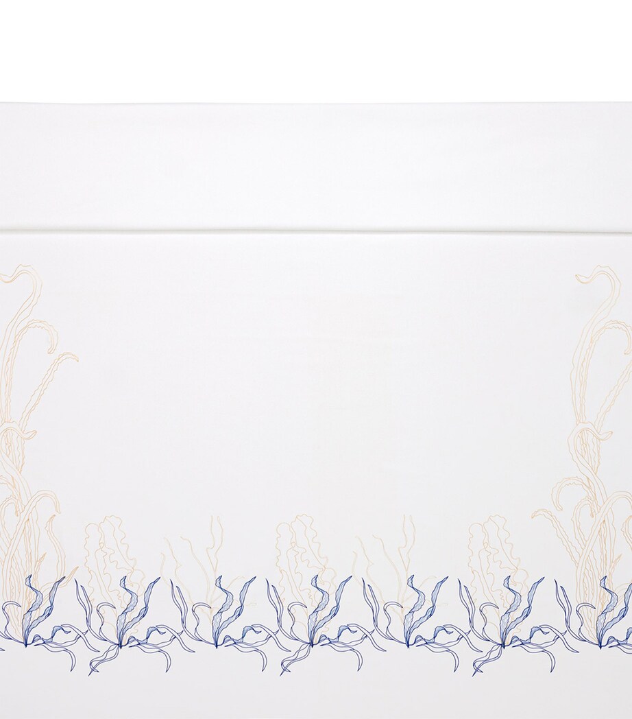 Nautilus Super King Duvet Cover (220cm x 260cm) BLC/BLU Image 3