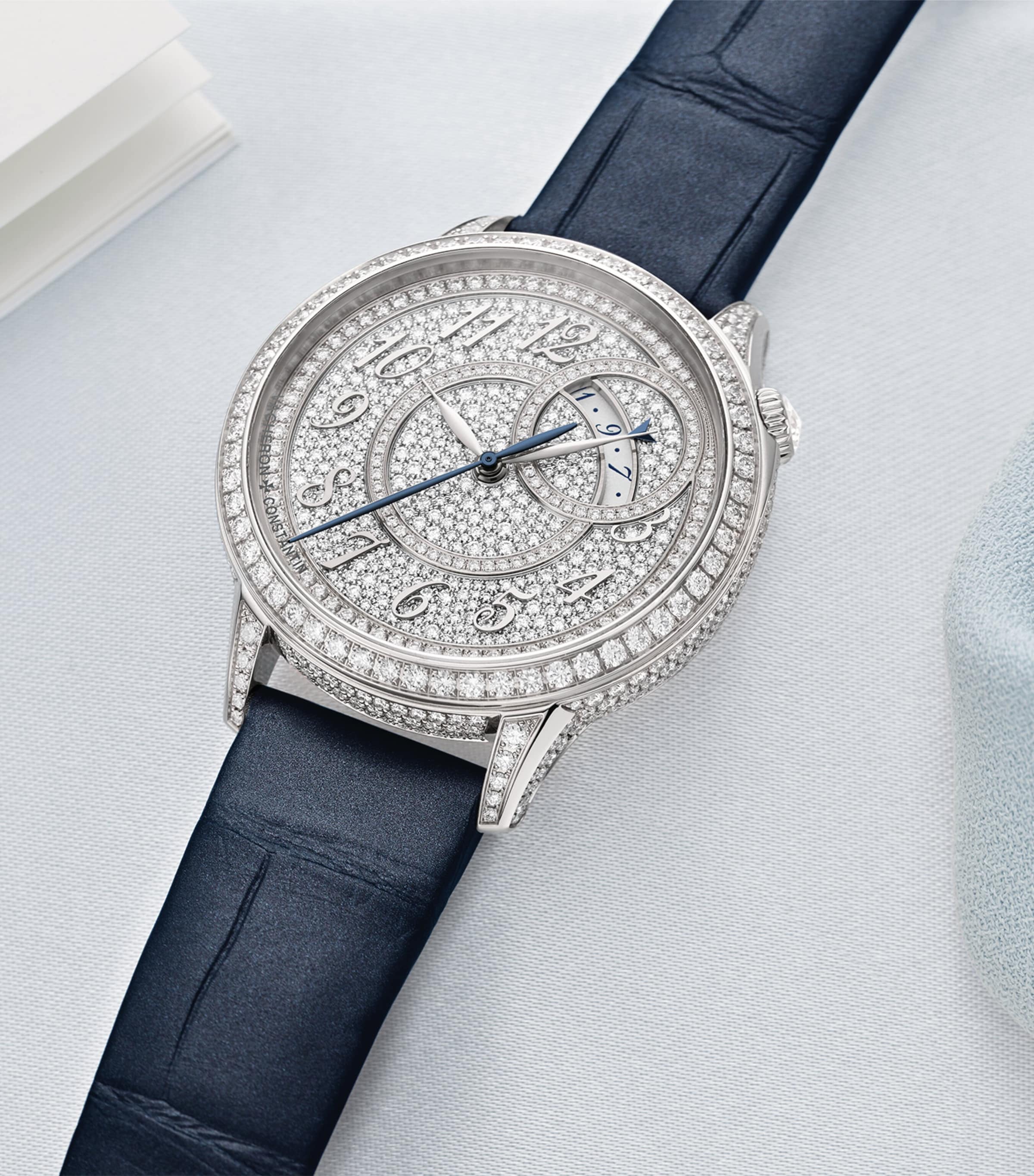 White Gold and Diamond Egérie Watch 20.8mm WHITE GOLD Image 5