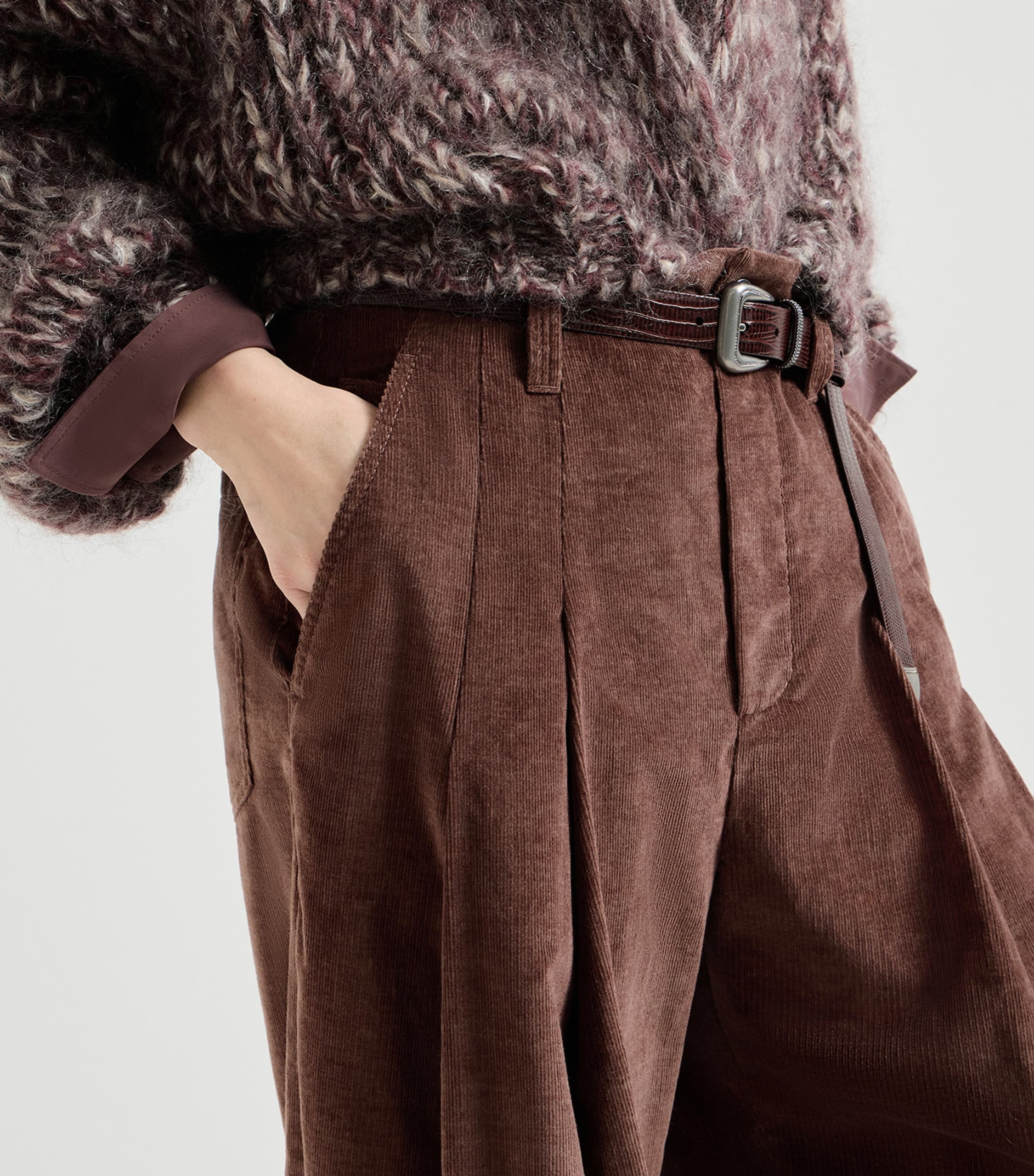 Brunello Cucinelli Womens Corduroy Trousers Image 6
