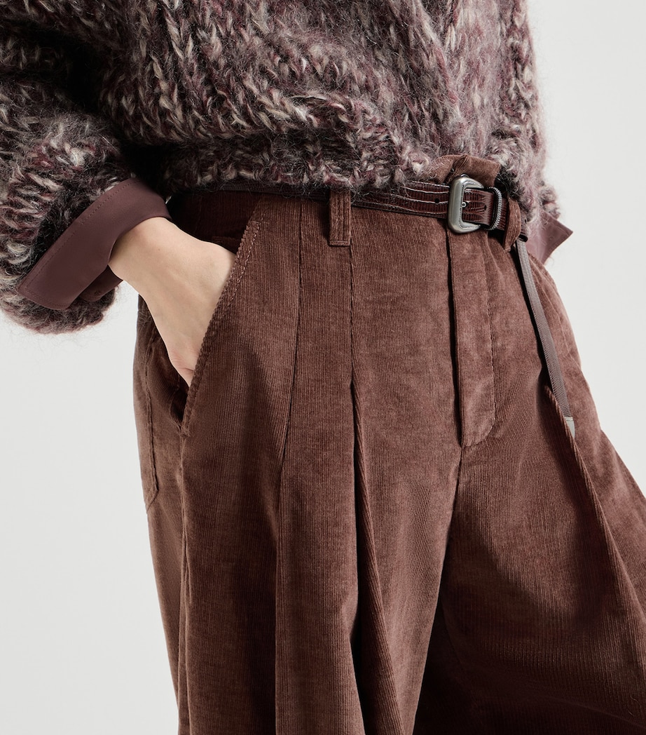 Brunello Cucinelli Womens Corduroy Trousers Image 6