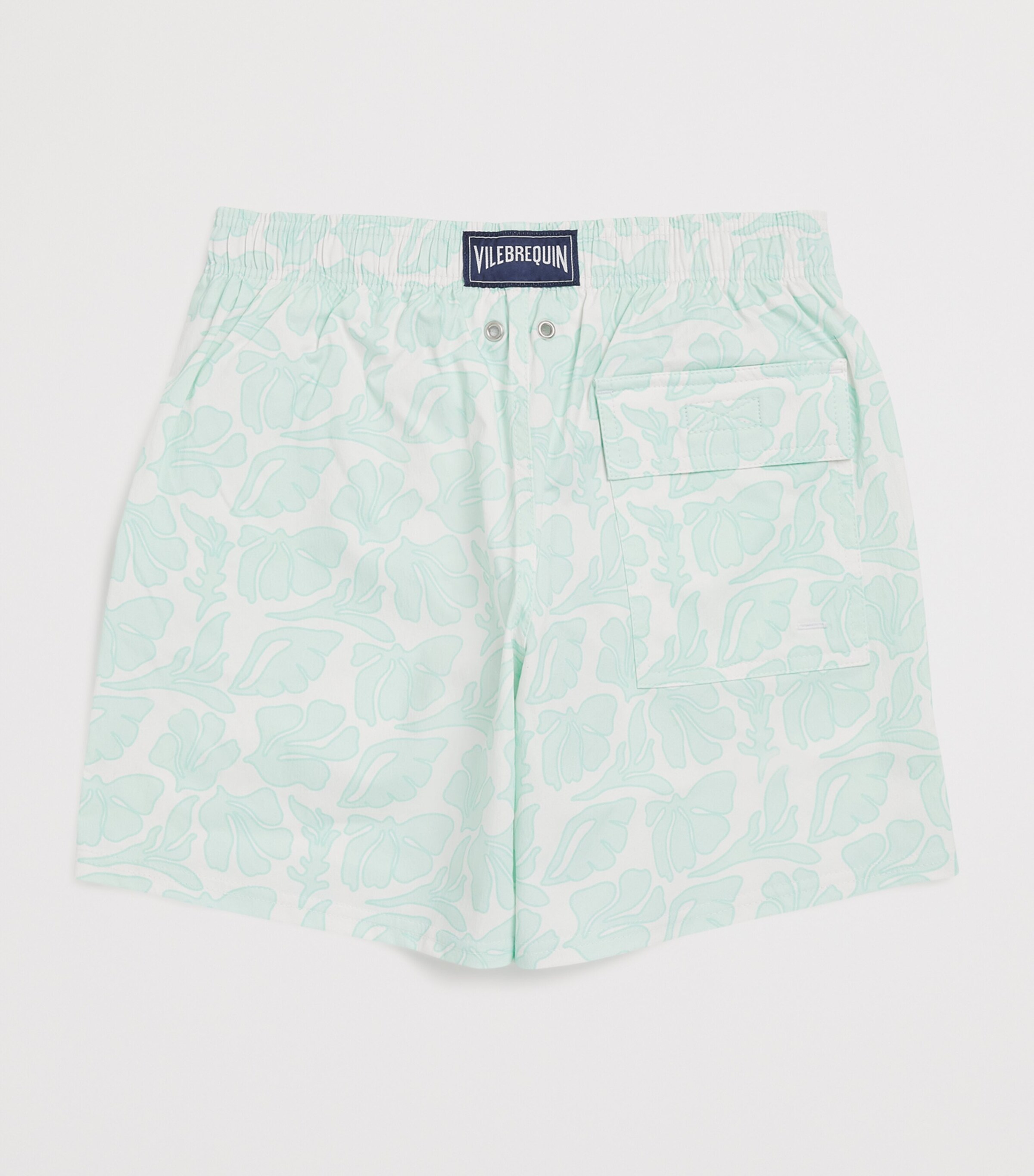 Seashells Print Swim Shorts (2-14 Years) 10BLANC Image 2