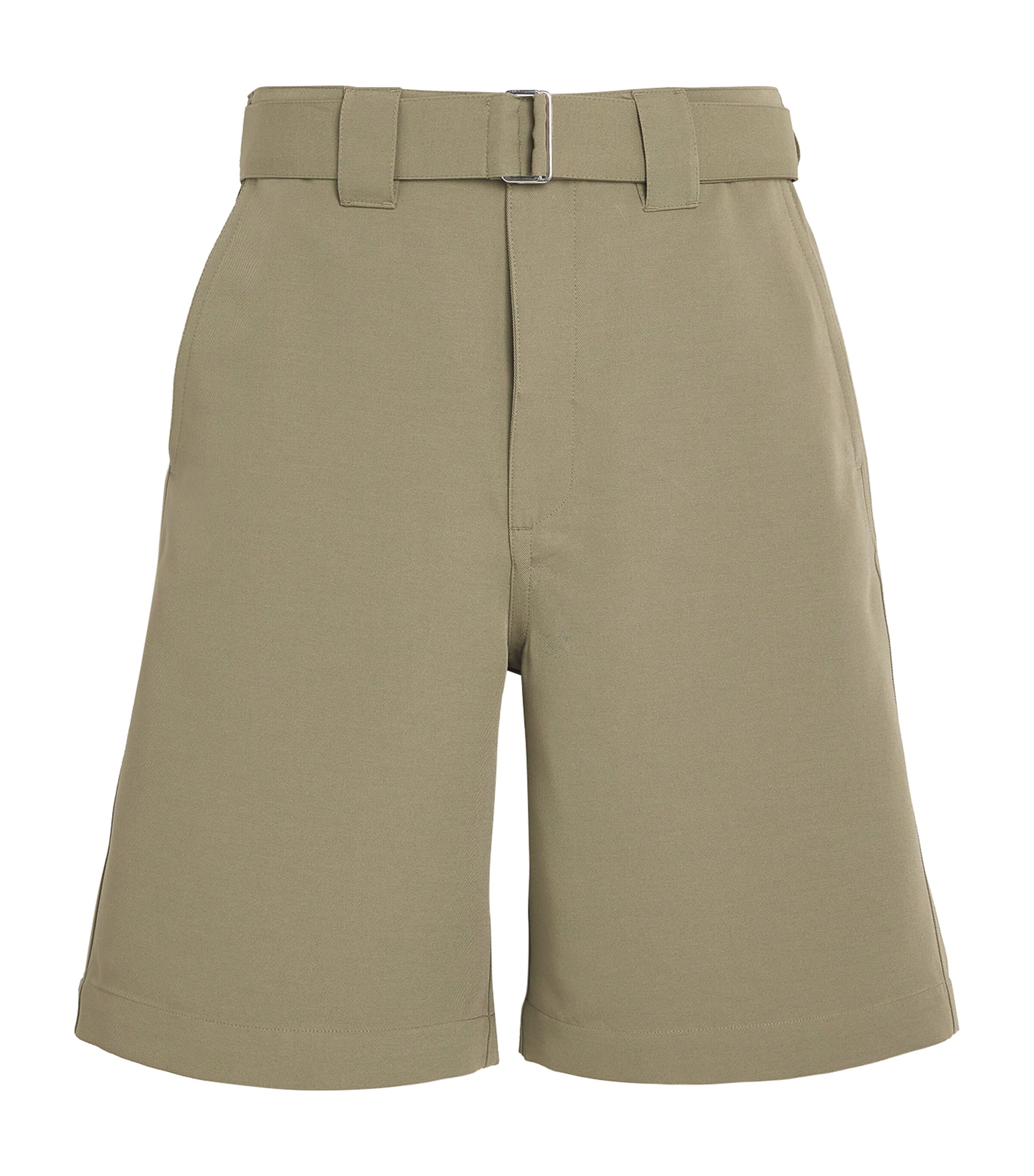 Cotton Utility Shorts 343 SAGE Image 1