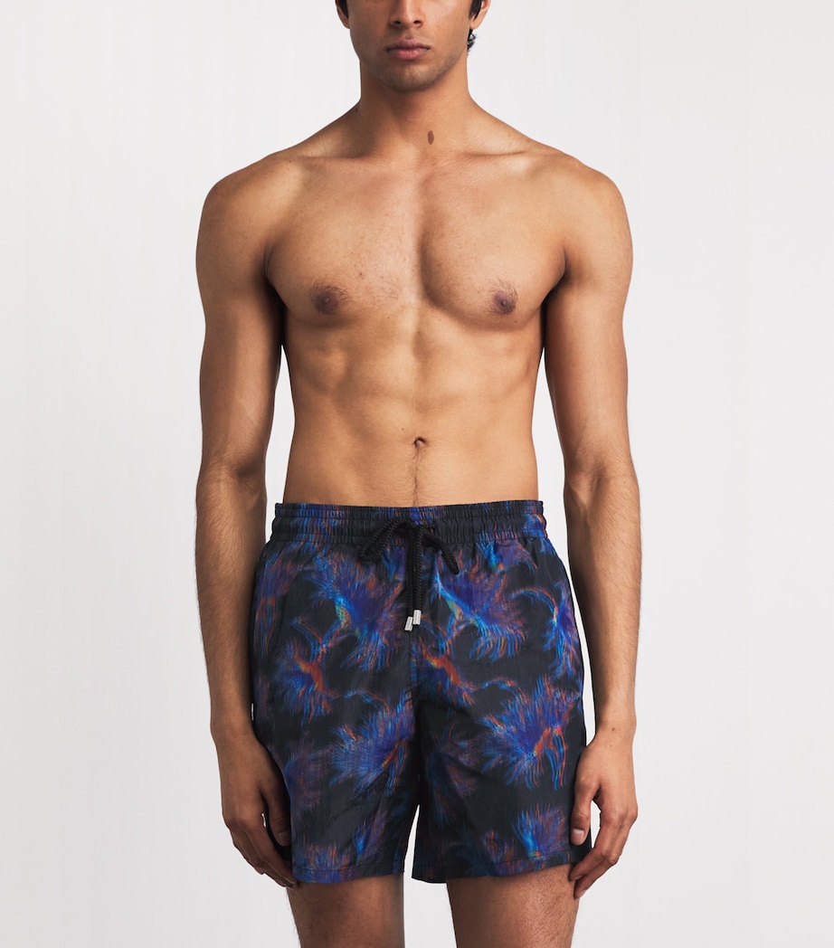 Vilebrequin Mens Maison BUCOL x Kyoto Swim Shorts Noir Image 3