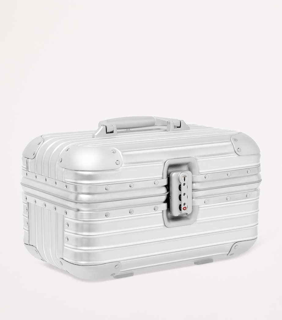 Aluminium Wash Bag SILVER Image 2