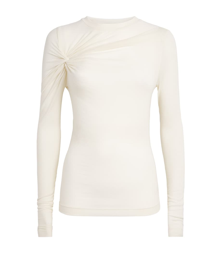 Lissa Long Sleeve T-Shirt OAT MILK Image 1