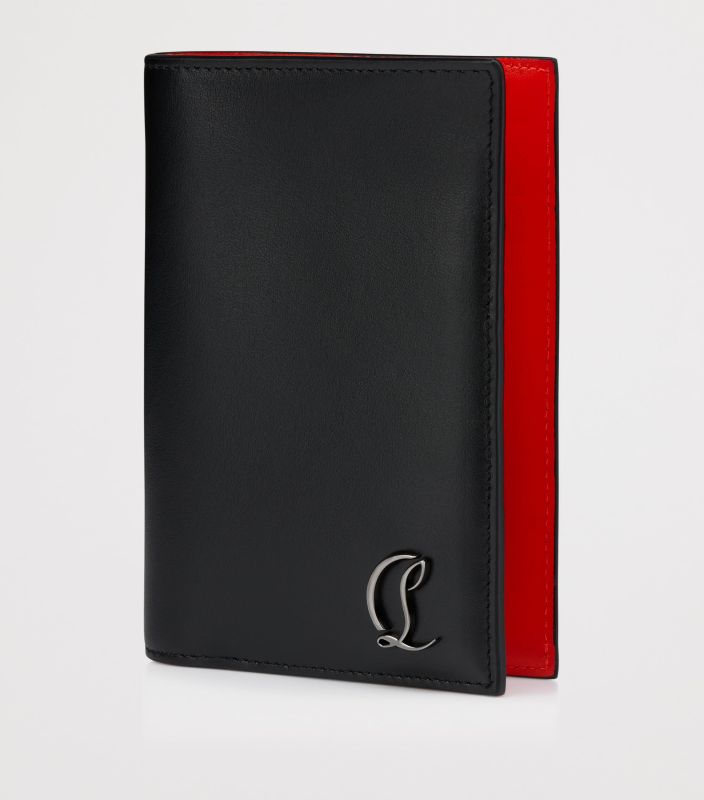 Christian Louboutin Mooncrest Leather Passport Holder Image 2