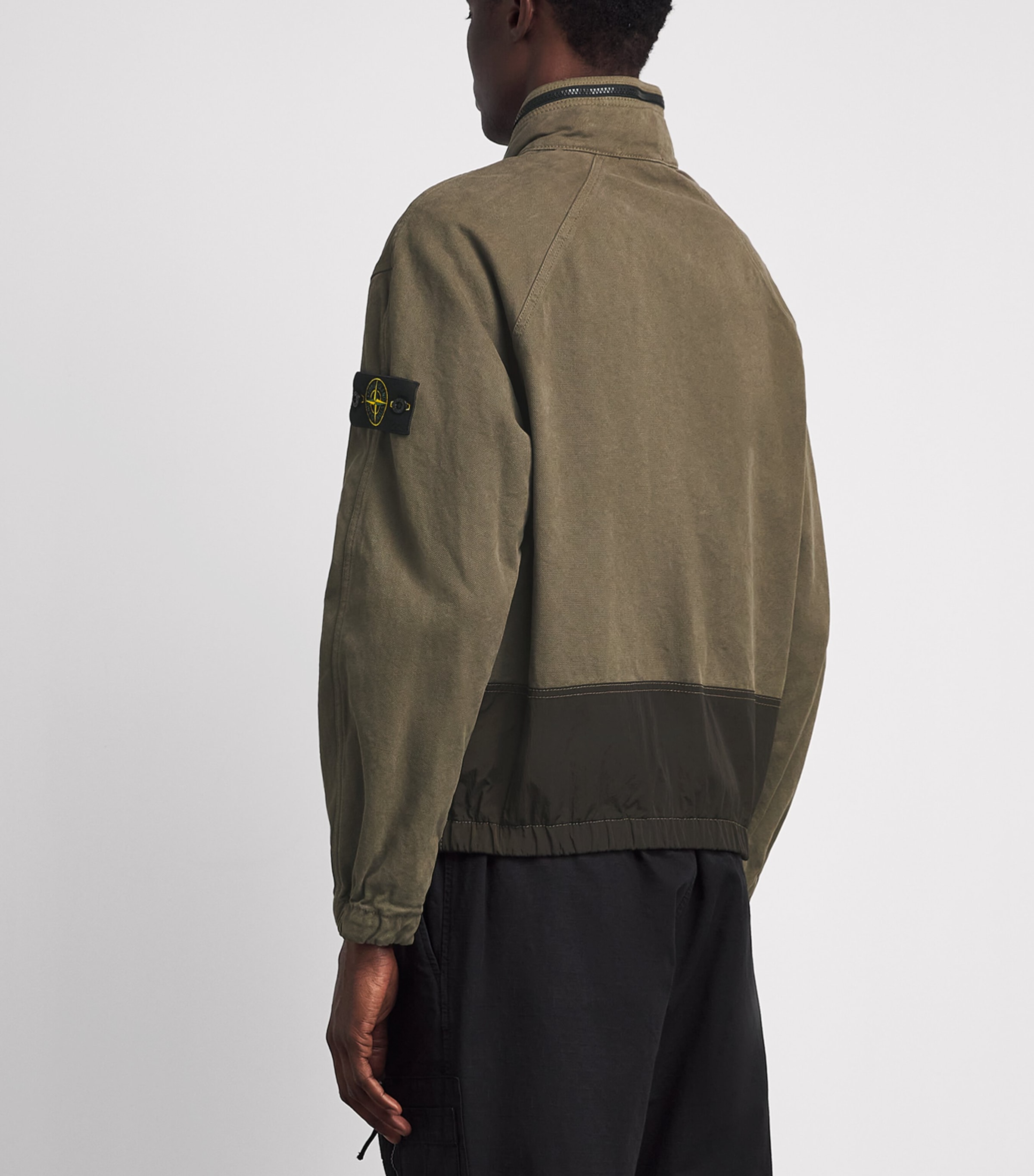 Stone Island Mens Nylon Technical Compass Jacket Image 5