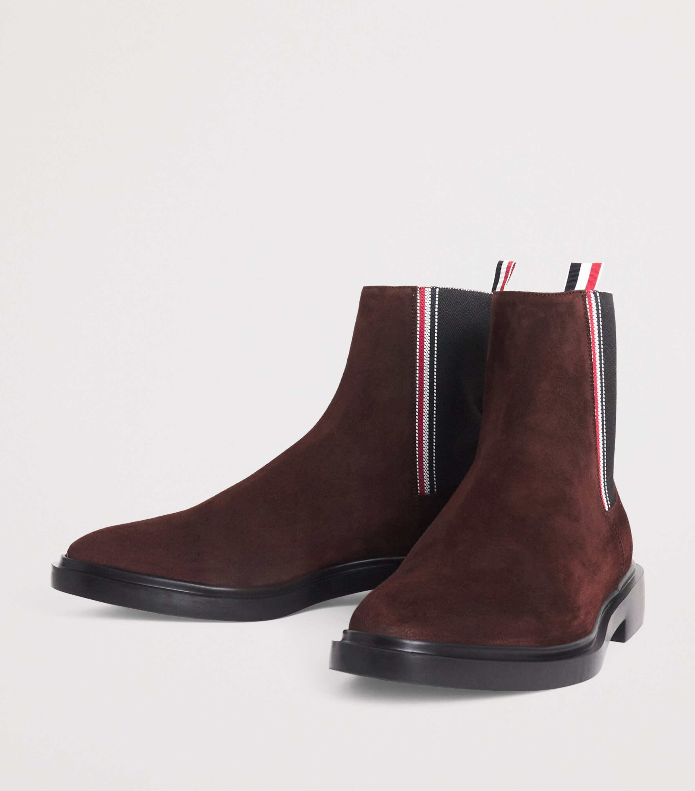 Suede Chelsea Boots BROWN Image 3